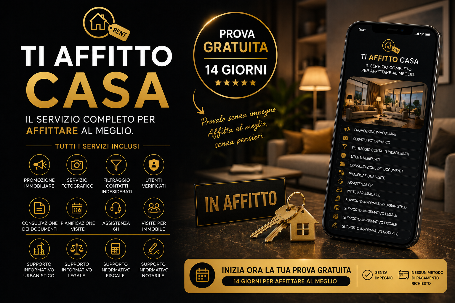 Prova Gratuita - Affitto Casa