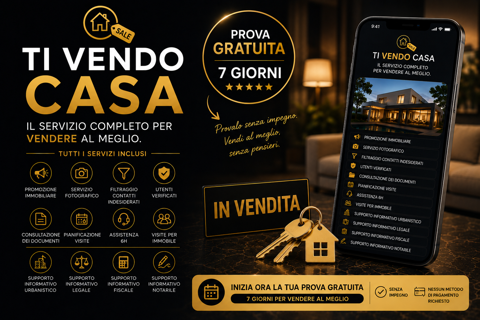 Prova Gratuita 7 giorni - Vendo Casa