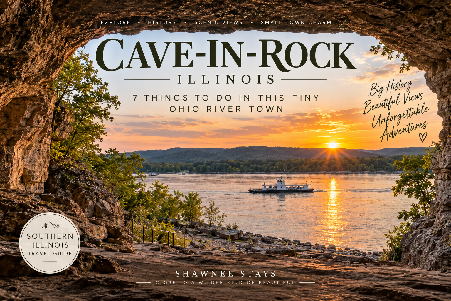 Cave-In-Rock, Illinois: 7 Things to Do in This Tiny Ohio River Town
