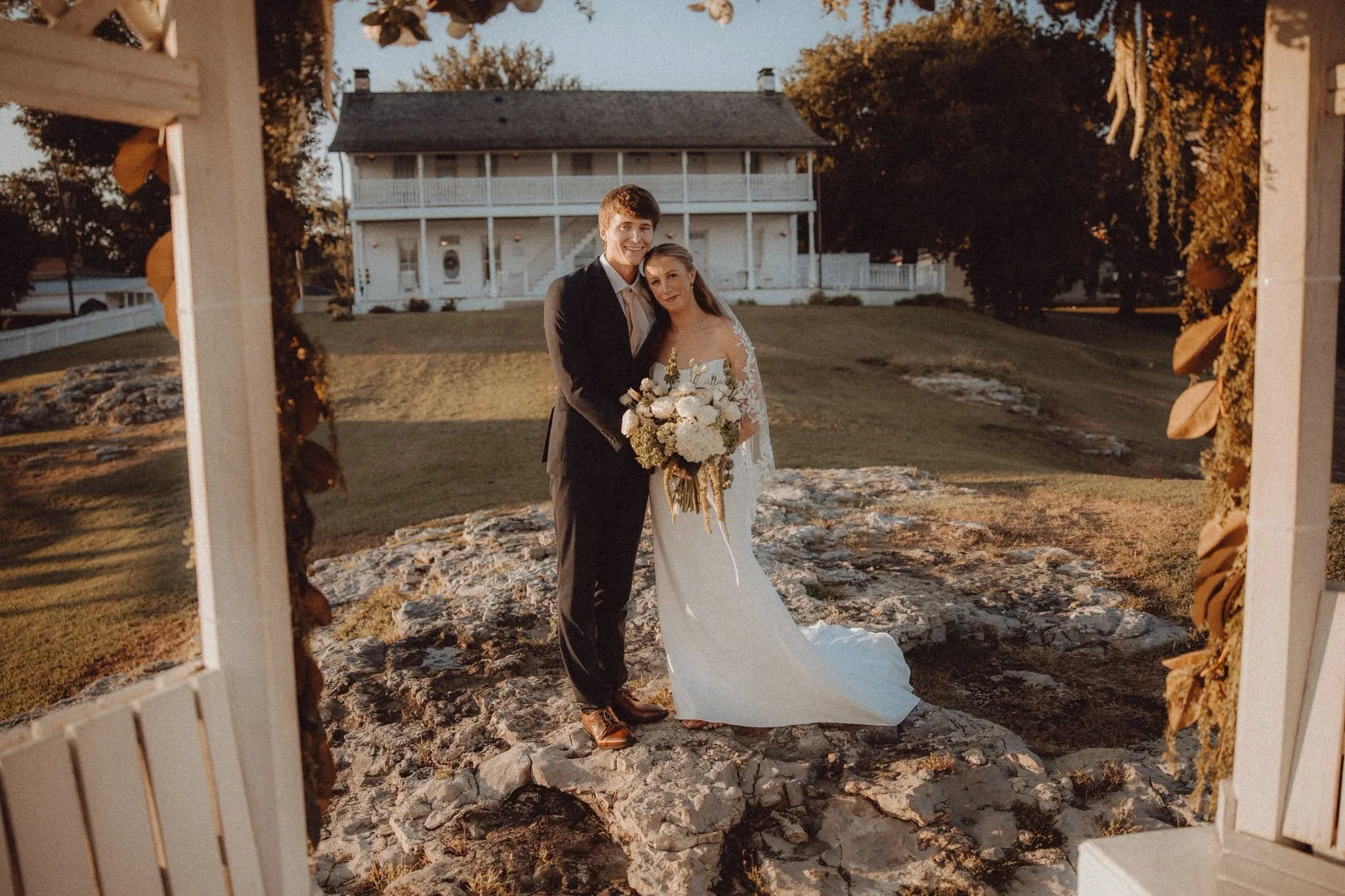 A Love Story by the River: AJ &amp; Korben's Wedding at the Historic Rose Hotel