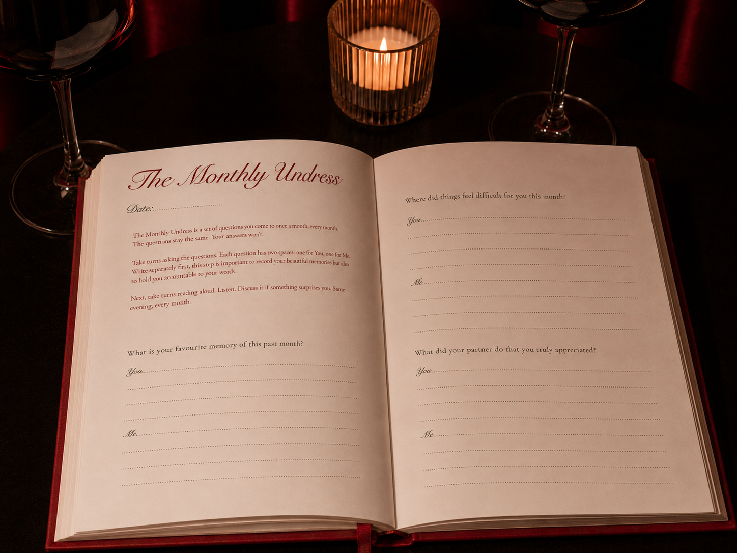 Monthly Undress First Limited Edition