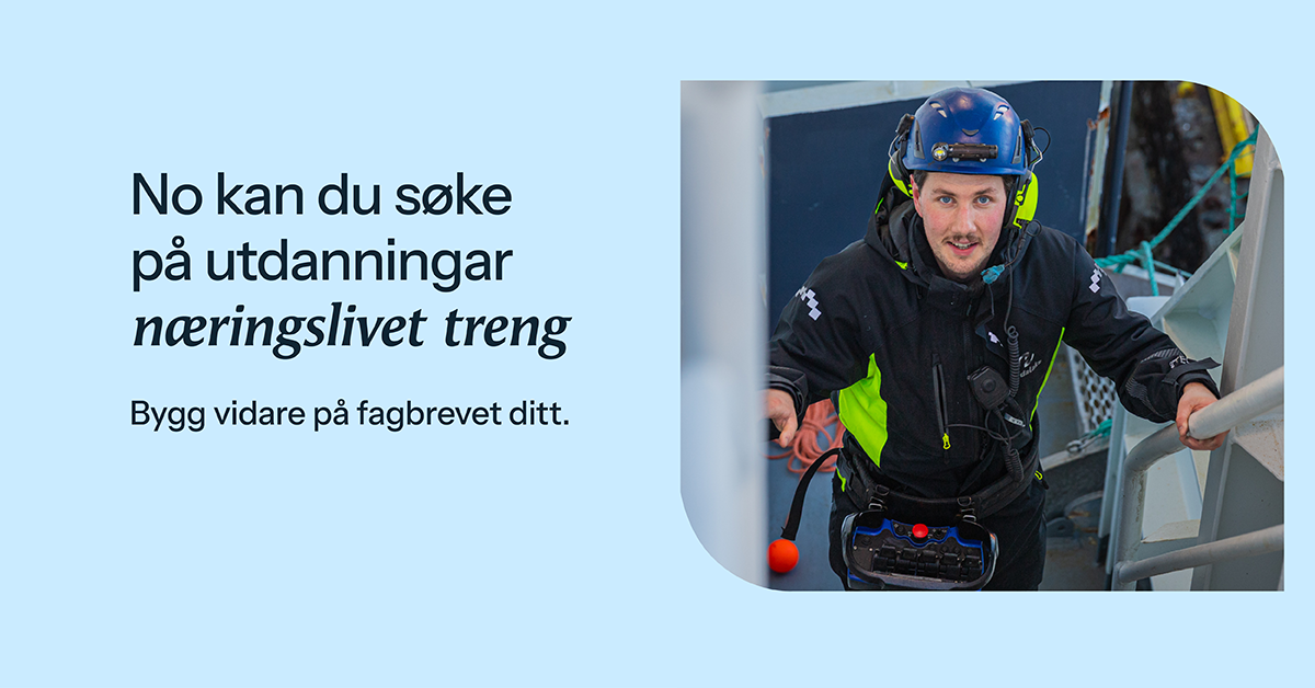 Fagskulen Vestland:  Fra studenthistorier til flere søkere&nbsp;
