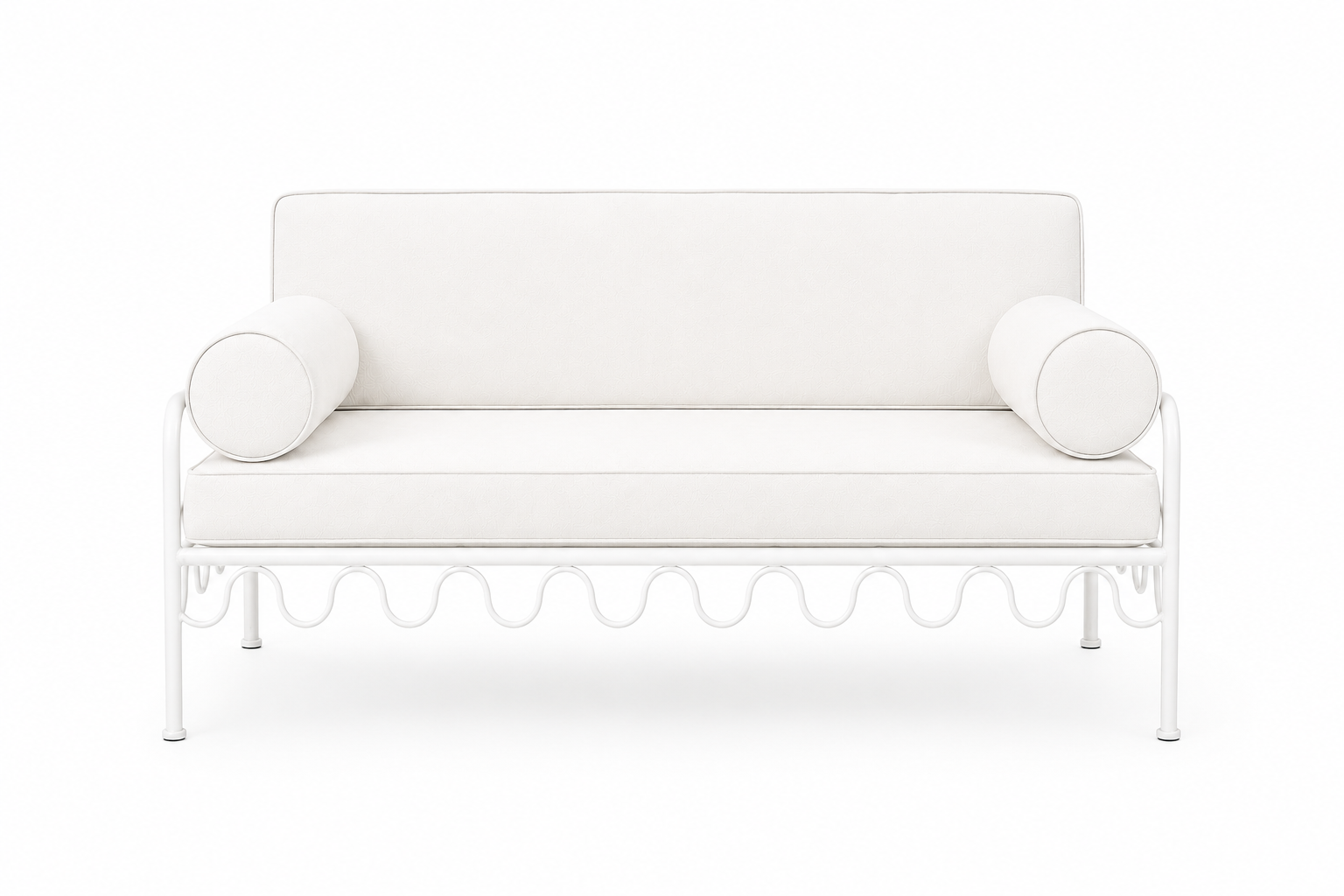 Florence Sofa- Double Seater White.png