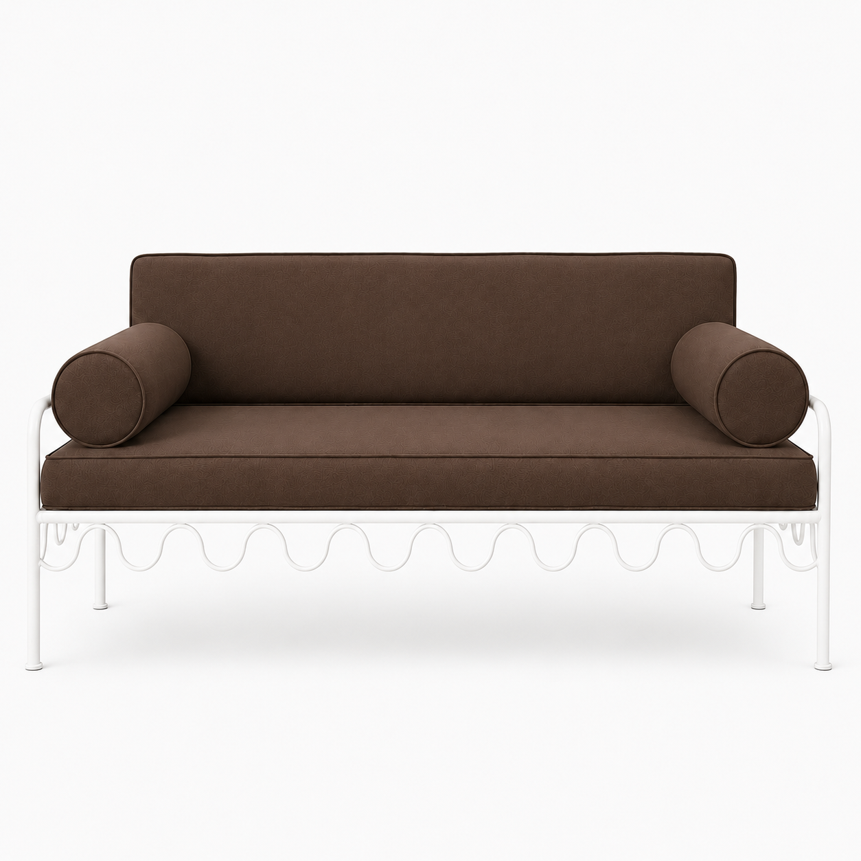 Florence Sofa - Double Seater Choc.png