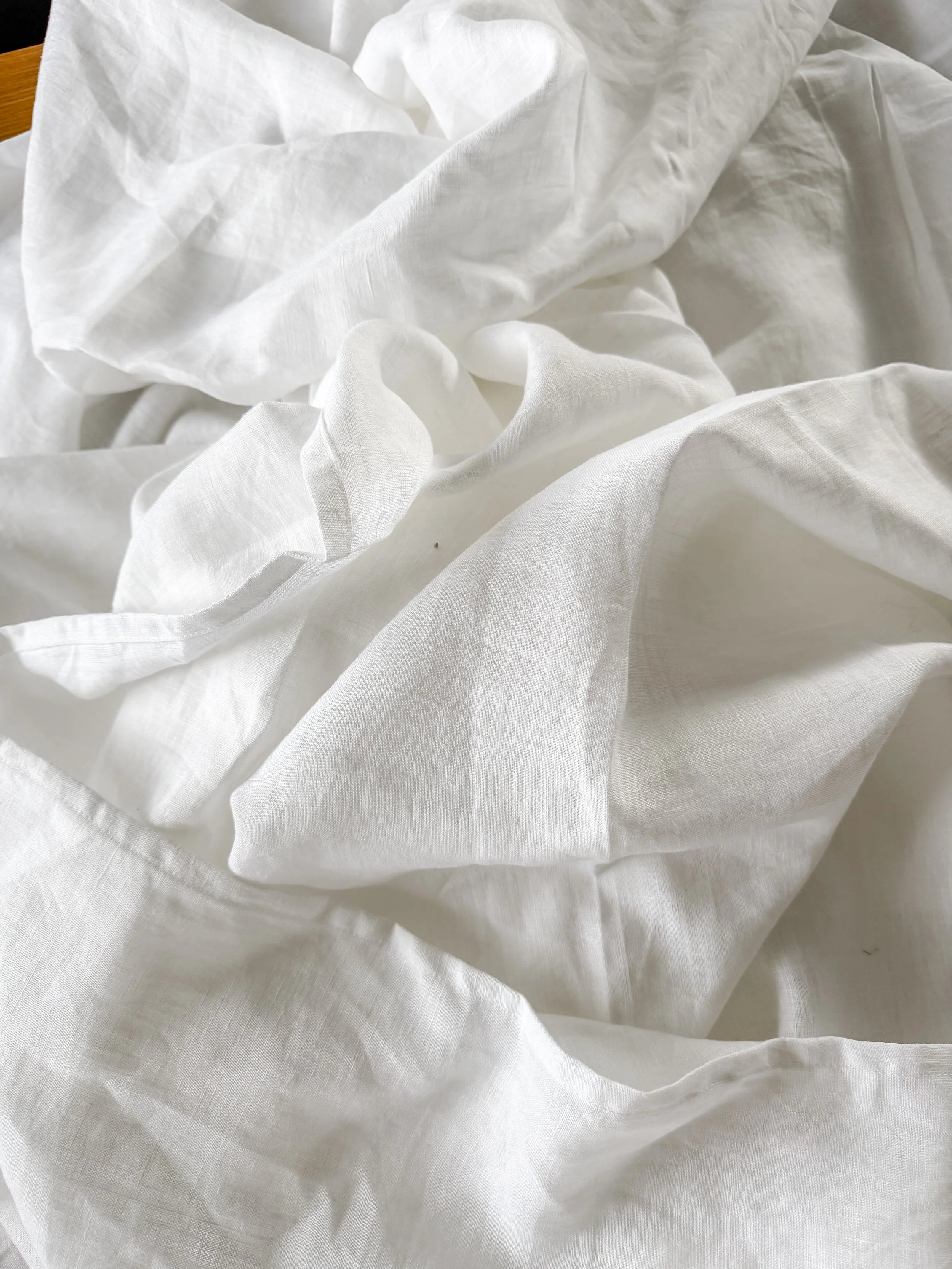 Milk White Linen Napkin