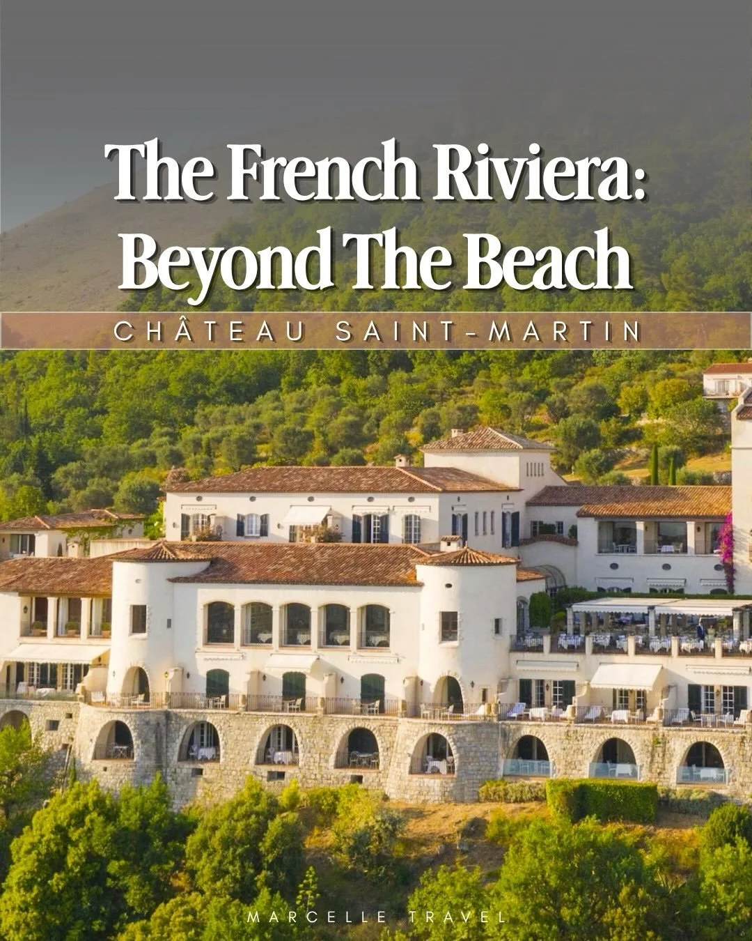 Everyone comes to the French Riviera for the beach. Stay a little longer, look a little deeper, and you&rsquo;ll find something else entirely. Hidden hilltop villages. Ancient olive groves. Michelin-starred dinners under the stars. 

Ch&acirc;teau Sa