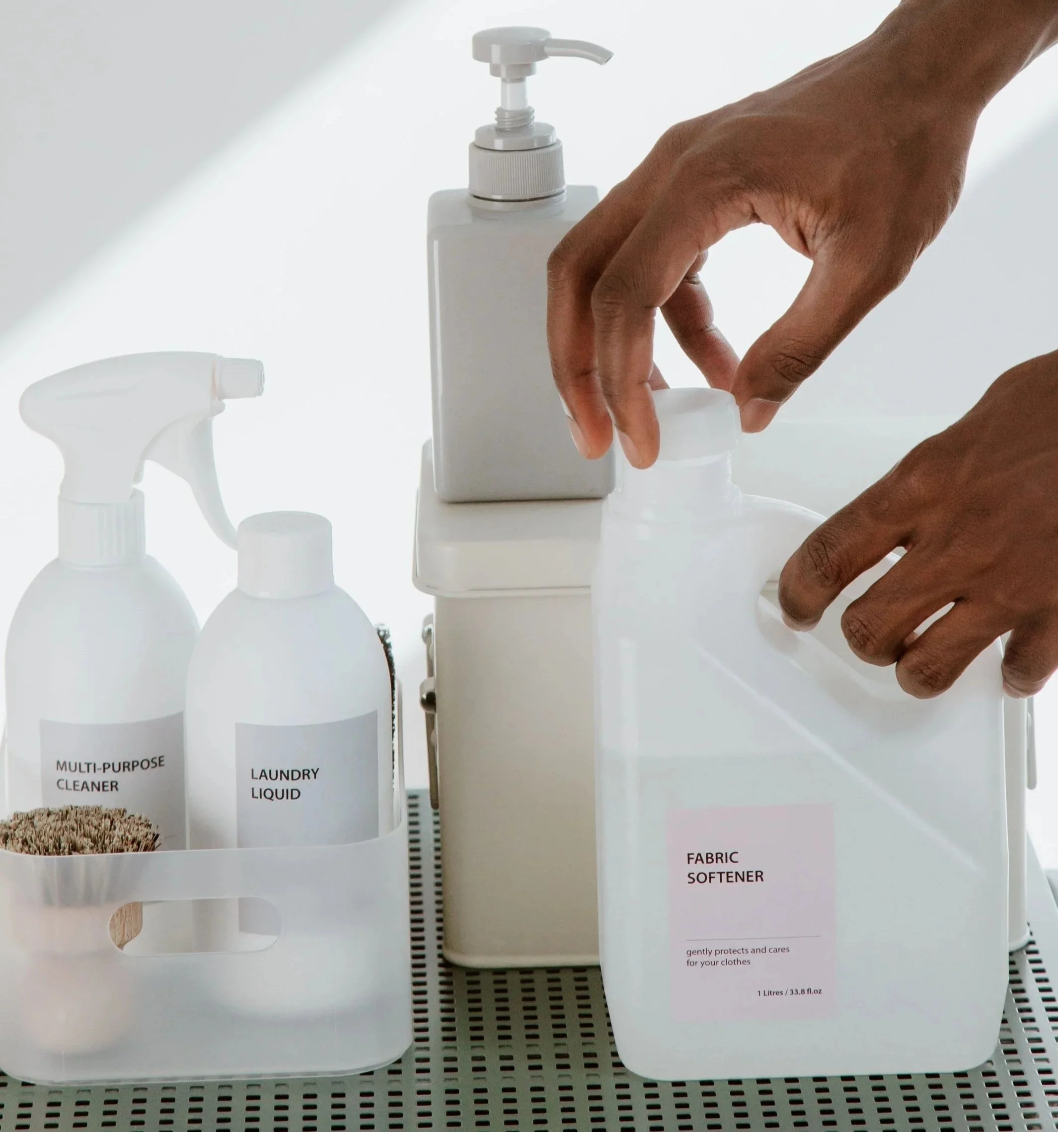 Cleaning products: Basic cleaning products are available in the kitchens and in the laundry room
