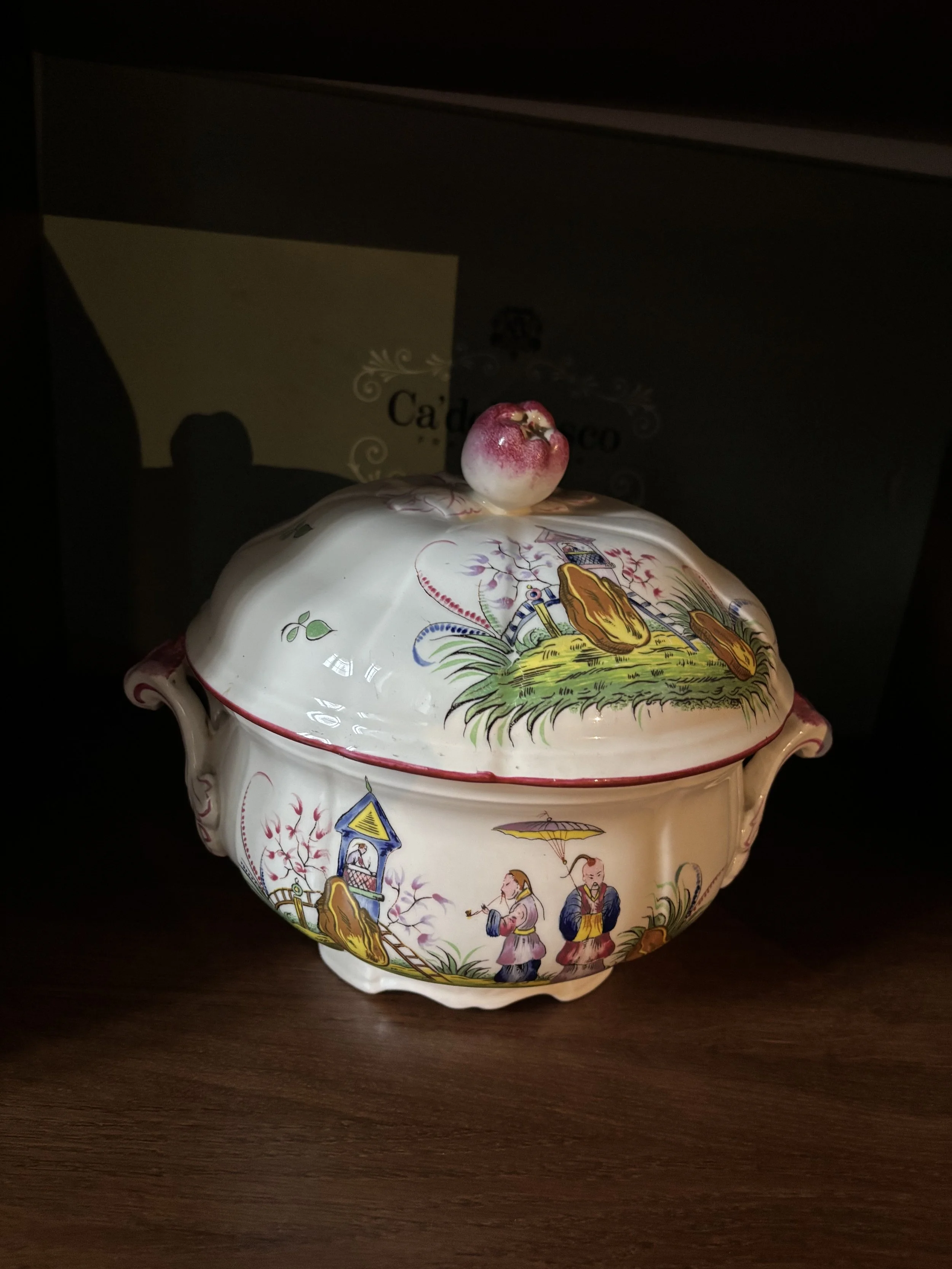 Tureen with chinoiserie, Lunéville