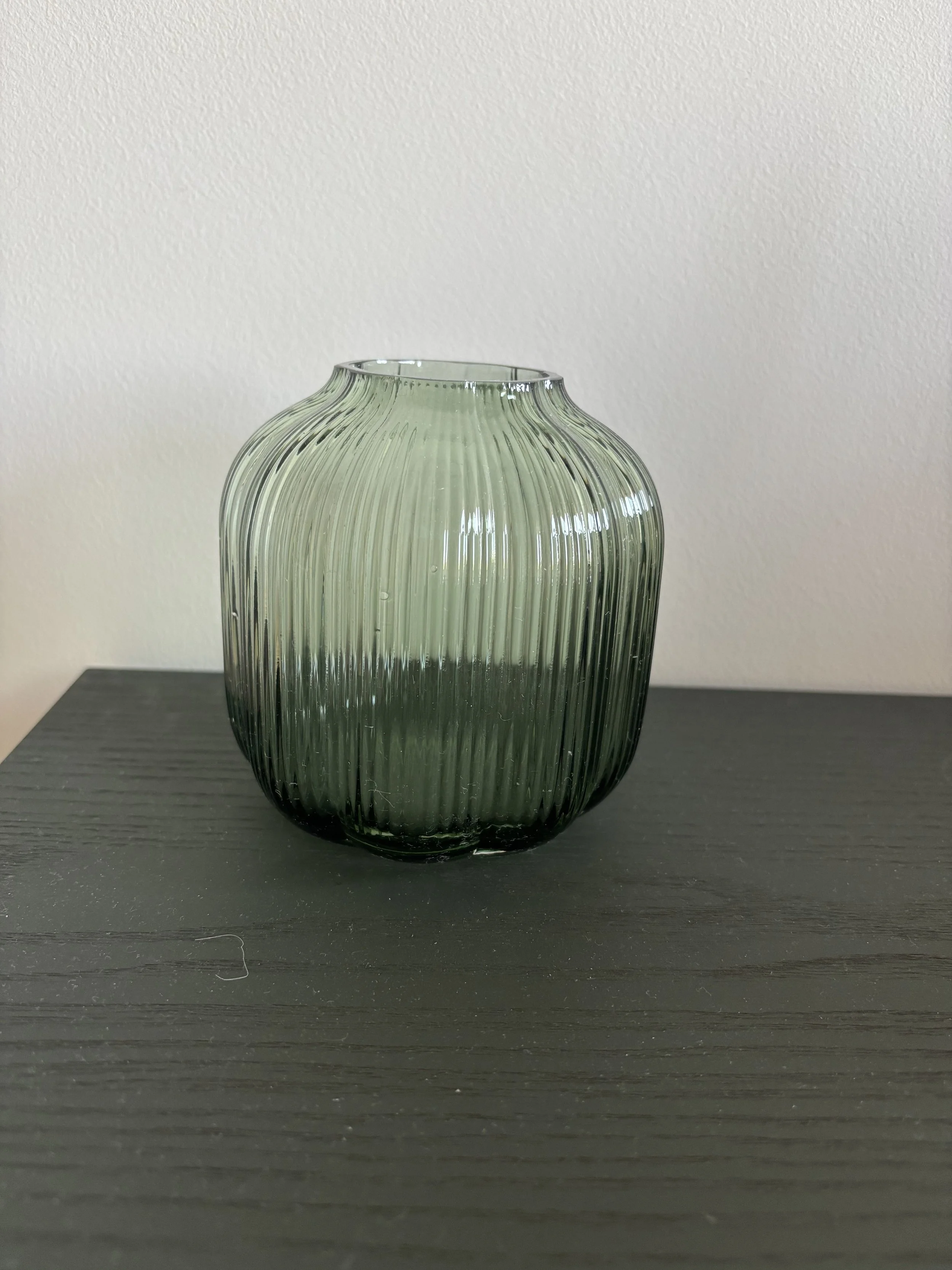 Small glass vase