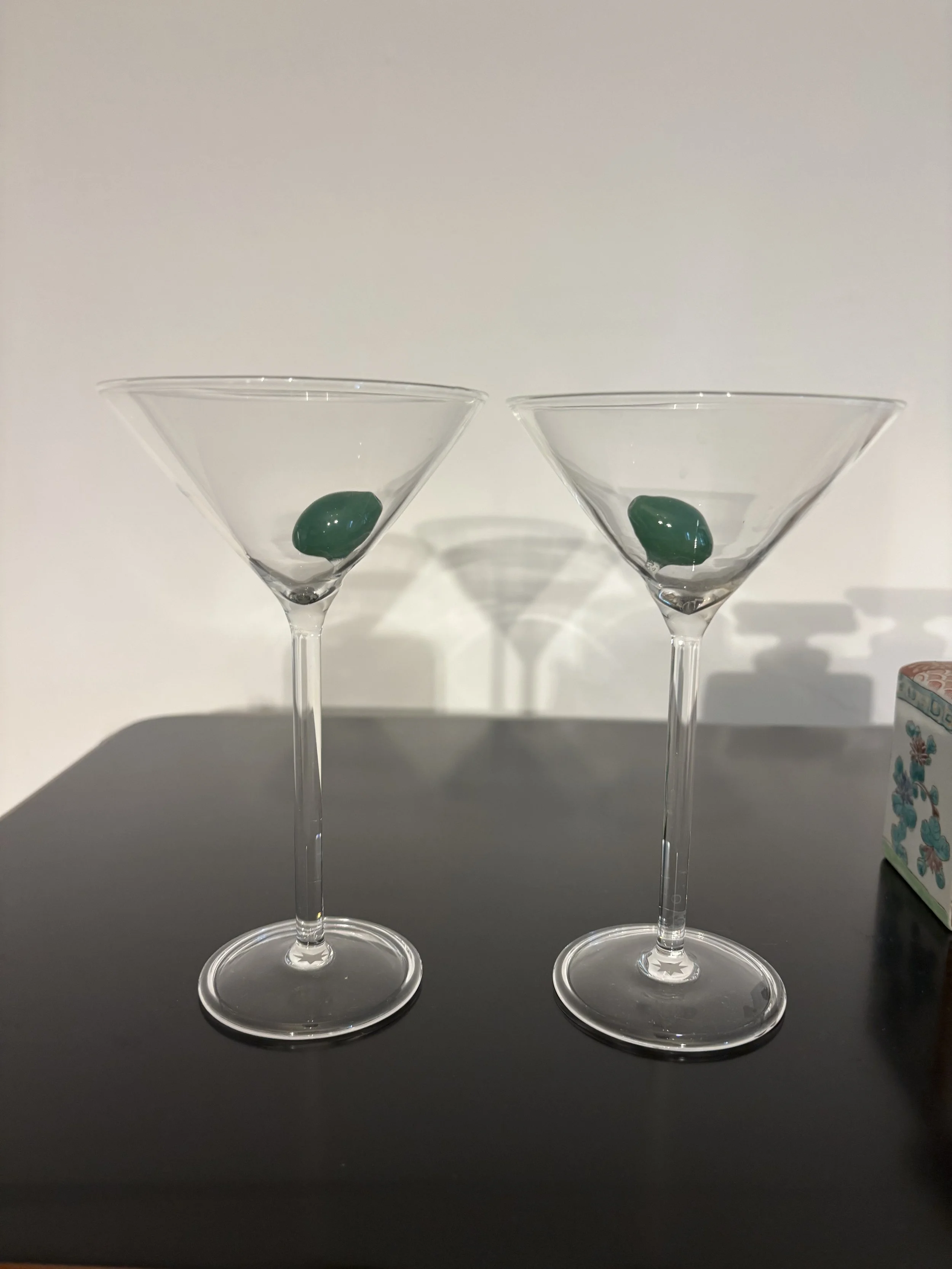 Martini glasses- set of two