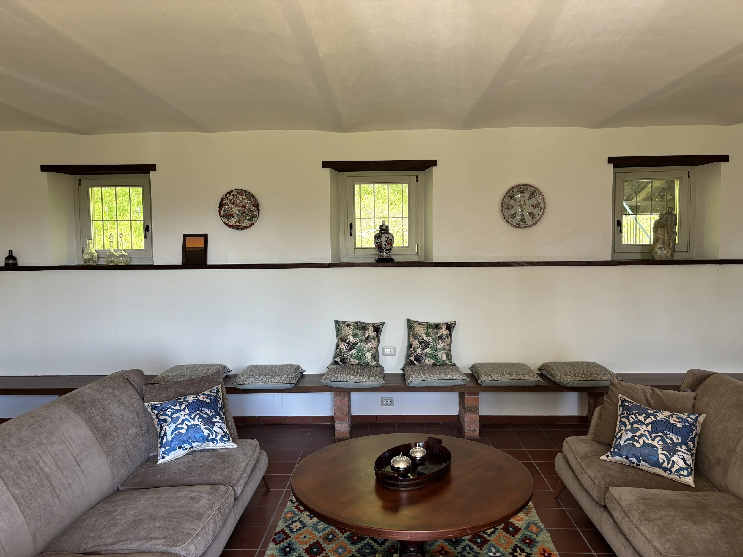 The living room