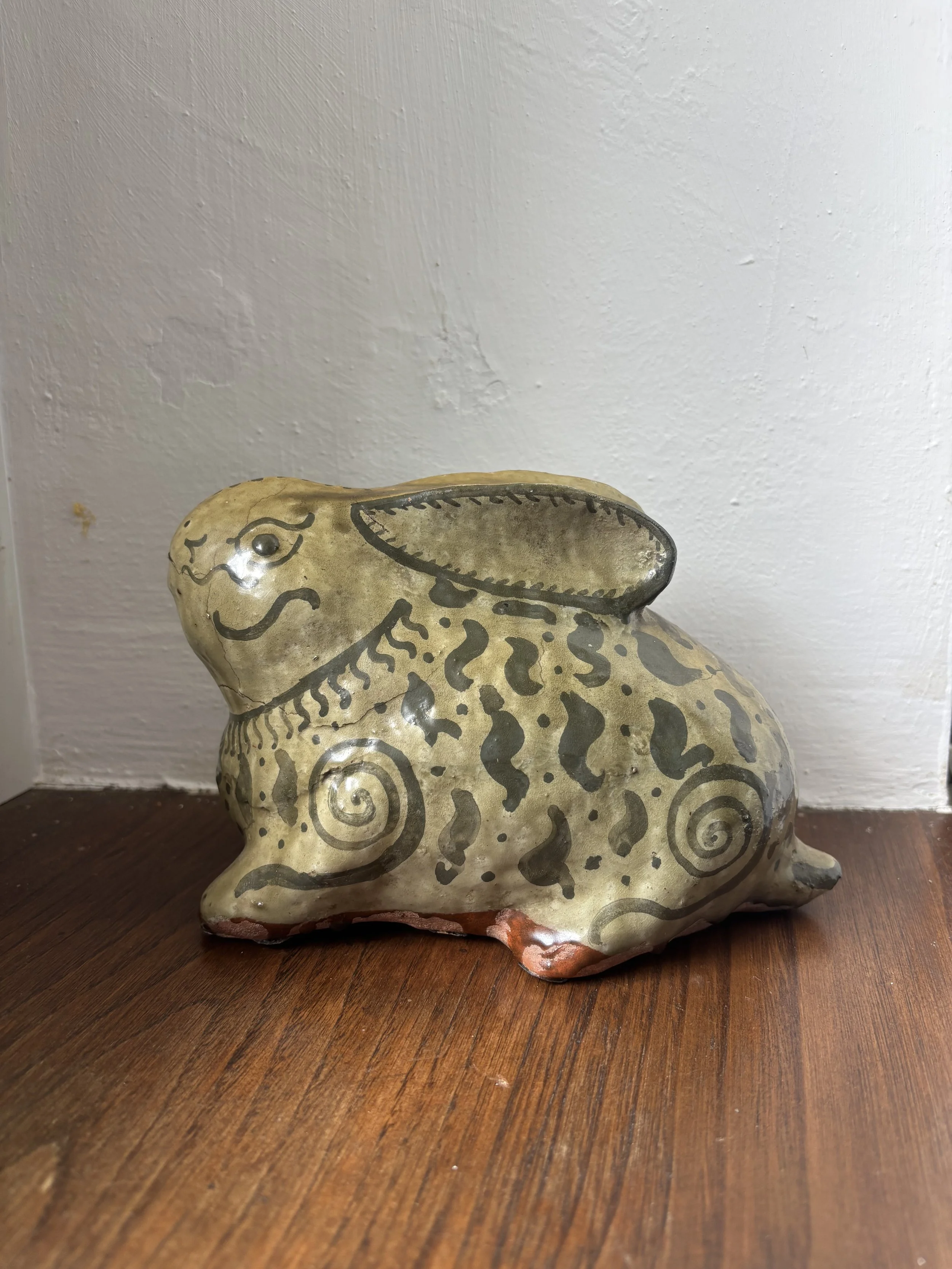 Thai ceramic rabbit