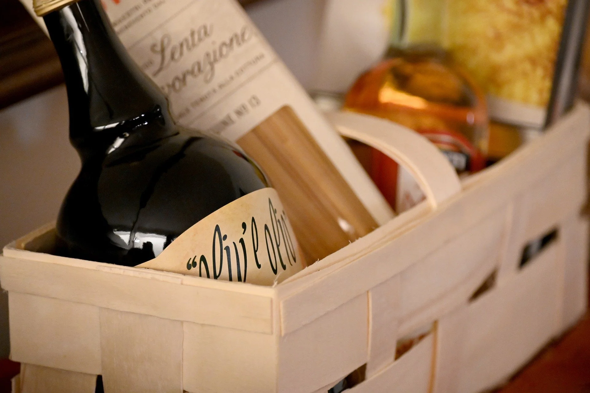 Welcome food basket