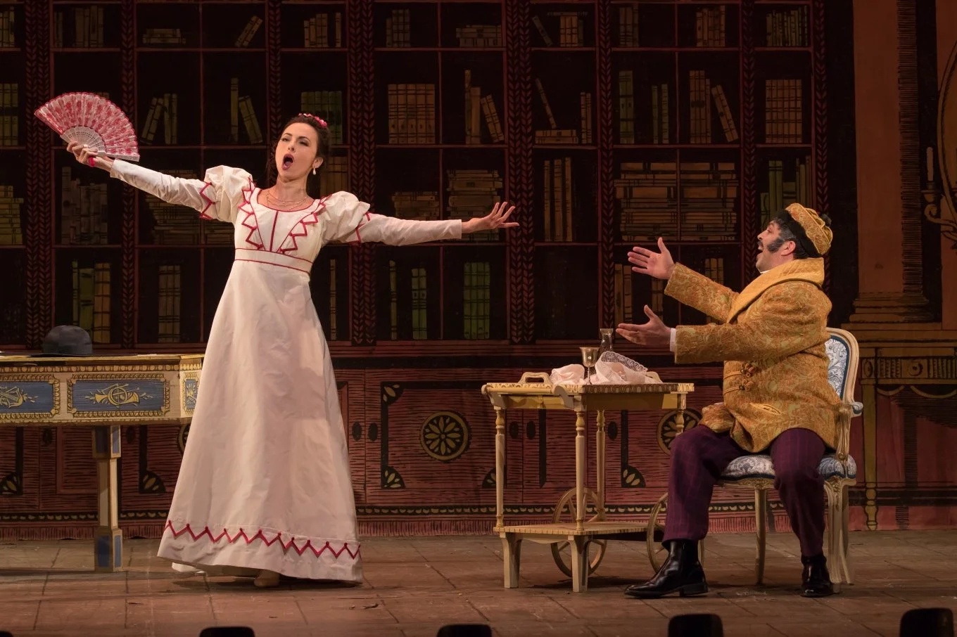 Isabel Leonard (Rosina) in The Barber of Seville, Washington National Opera, 2018. Photo: Scott Suchman.
