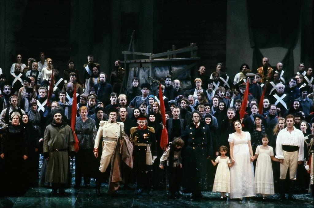 War & Peace, Seattle Opera, 1990 Photo by Ron Scherl, Courtesy Seattle Opera