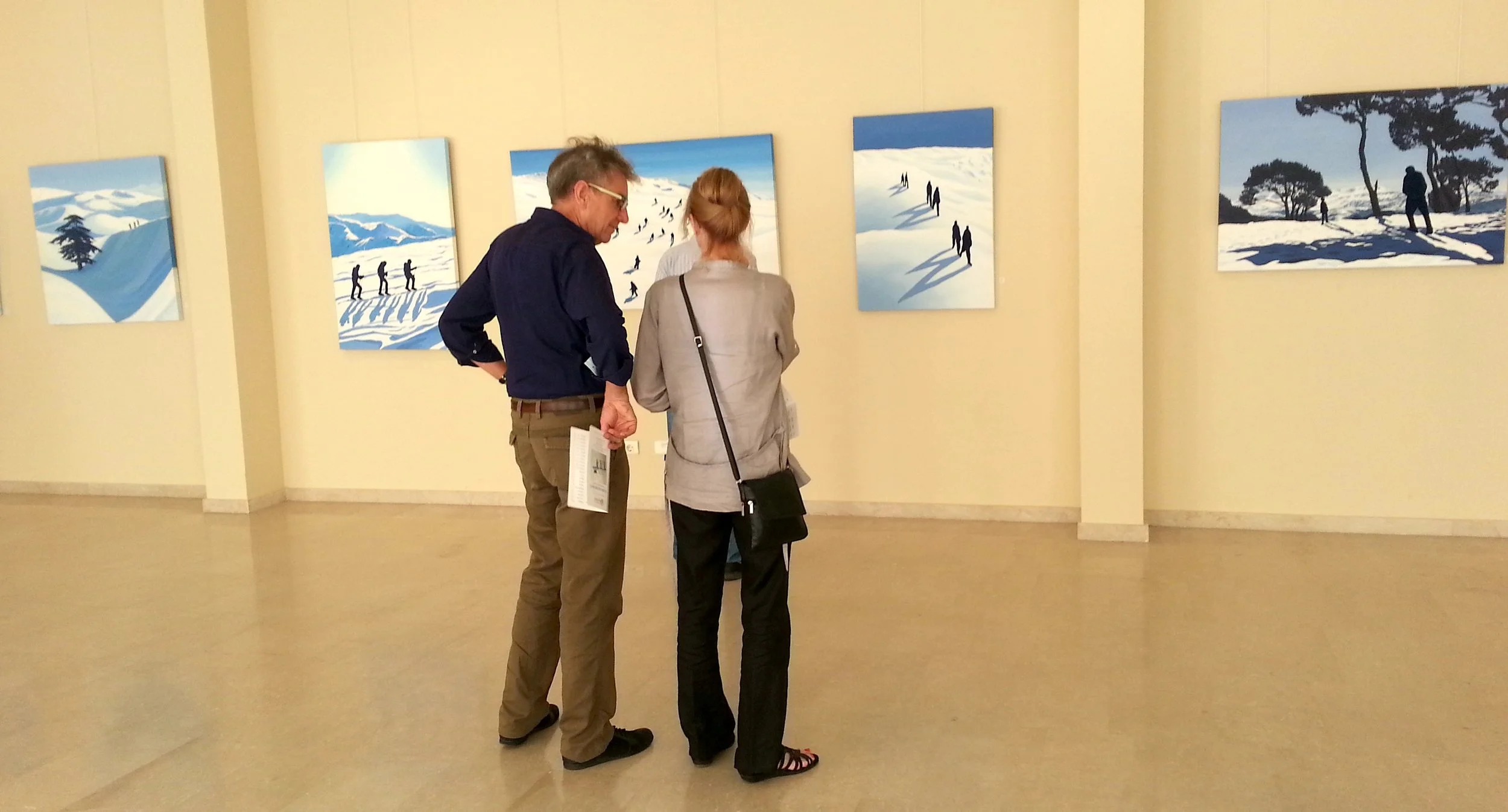 Balamand University Exhibition Taline Kechichian Solo Show, 2013, Koura, Lebanon 