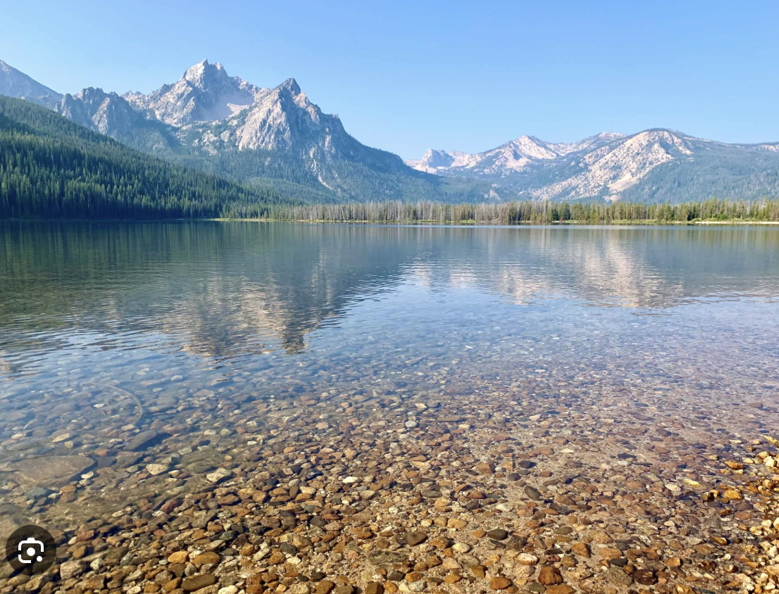Camping at Stanley Lake Idaho