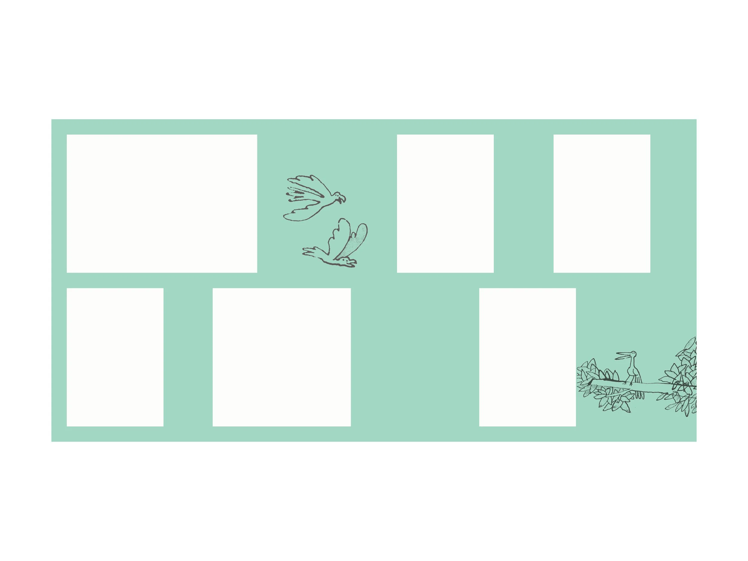 Spot illustration, photographs