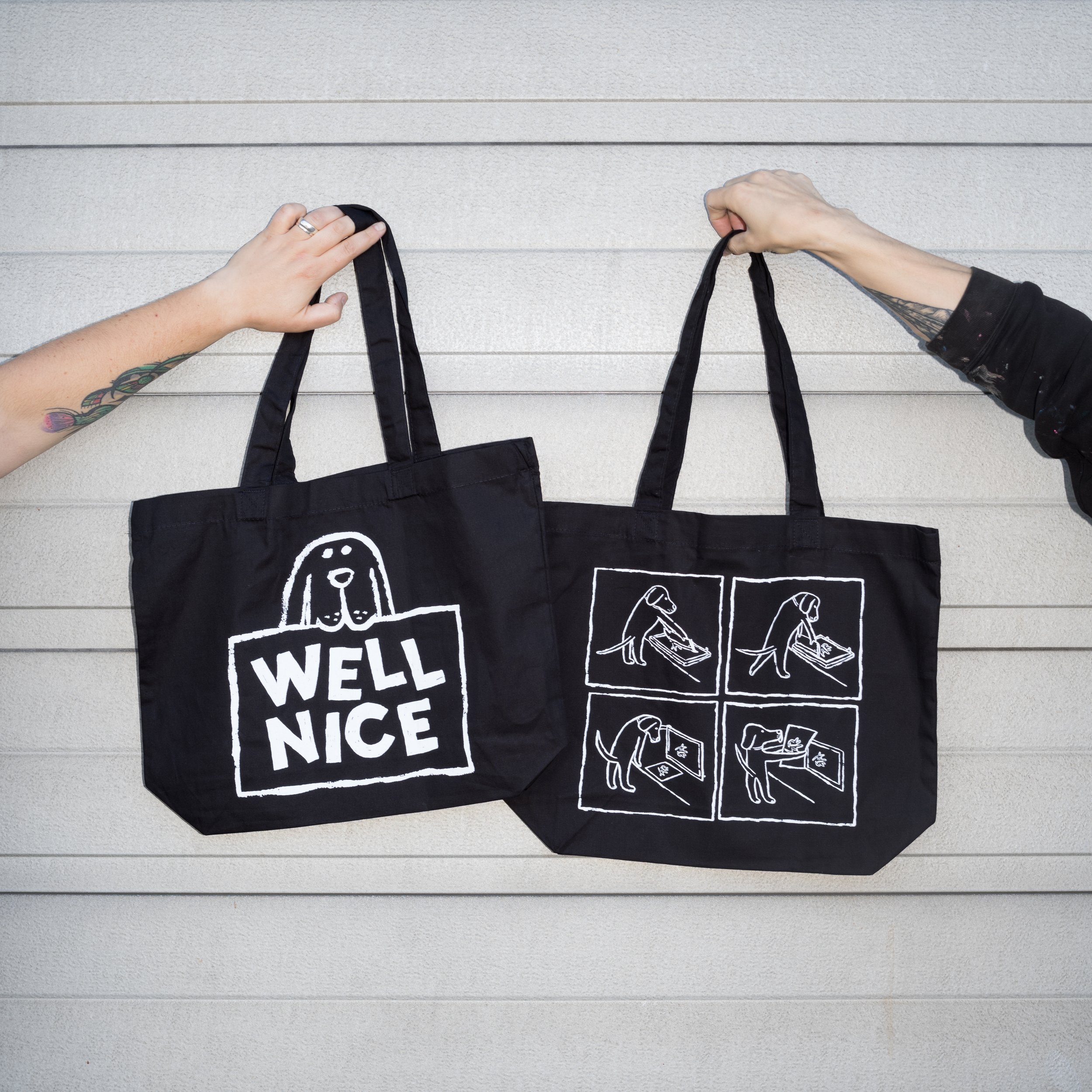 Tote bag, 2 sides
