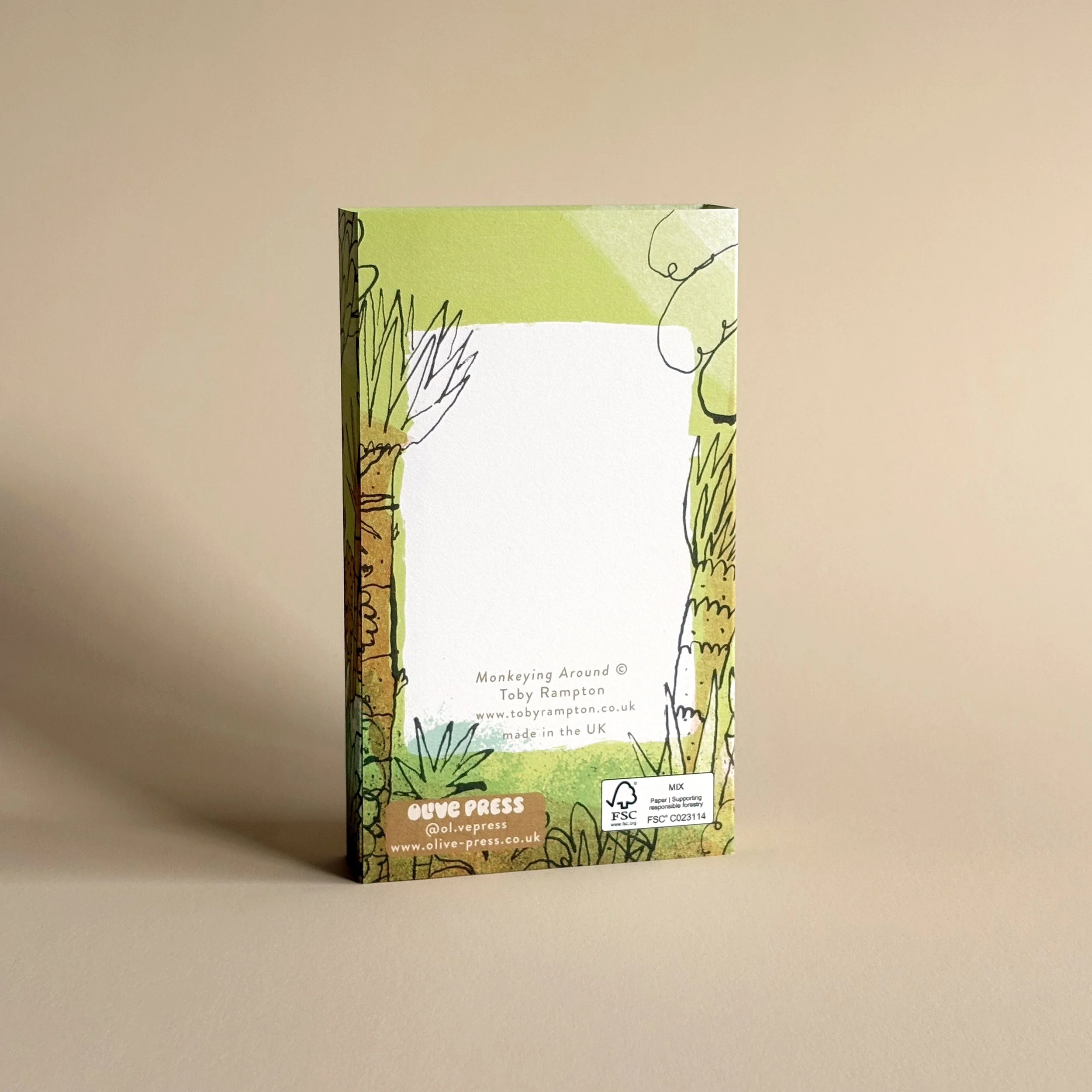 Monkeying Around, back