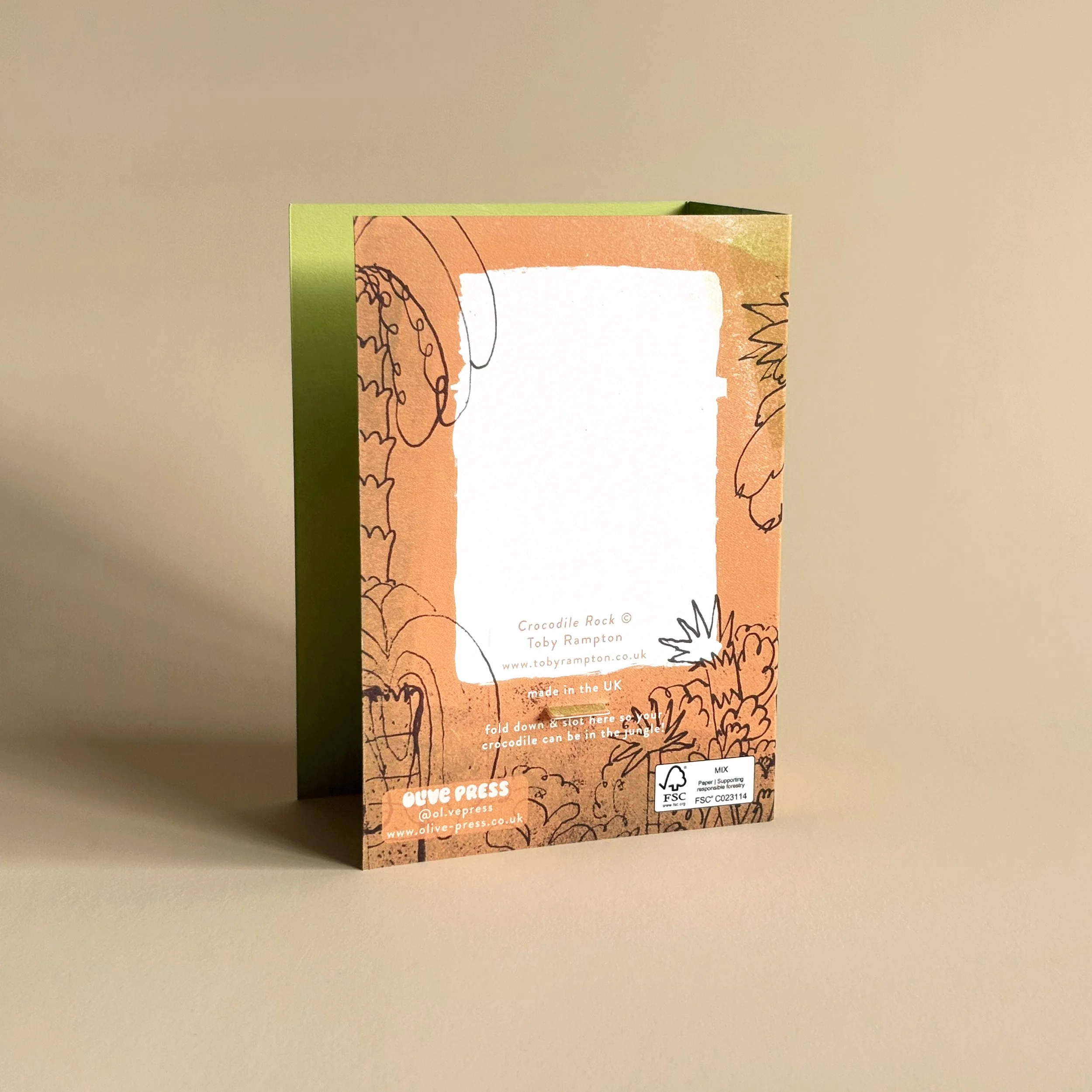 Crocodile Rock, back