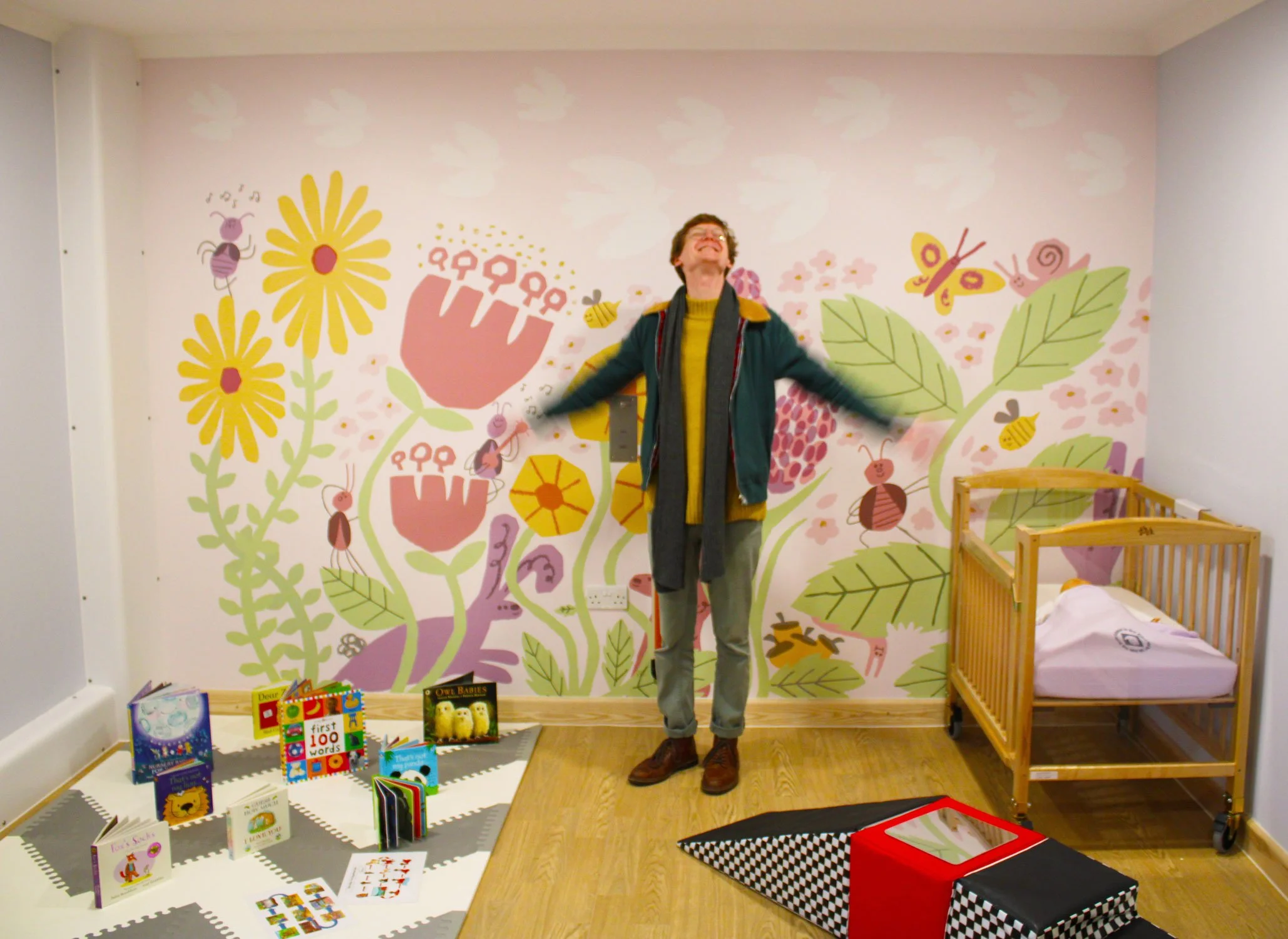 Me in the nursery room
