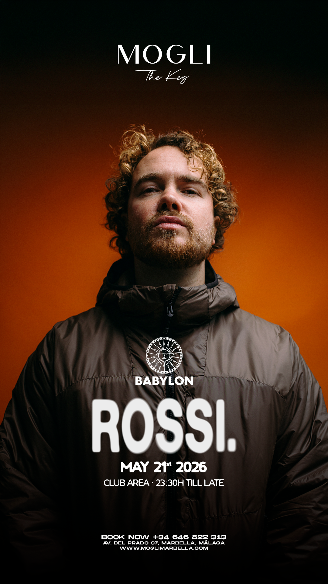 Saturday 21th - MAY / Rossi x Babylon