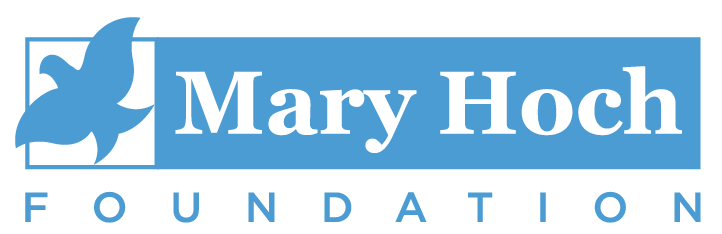 Mary Hoch Foundation logo with a stylized dove and text.