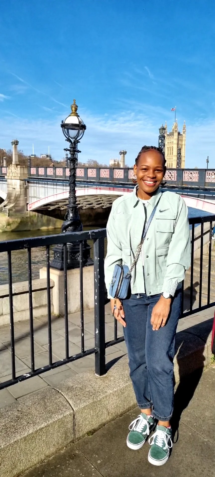 a picture of Cheyanne, a black woman, smiling