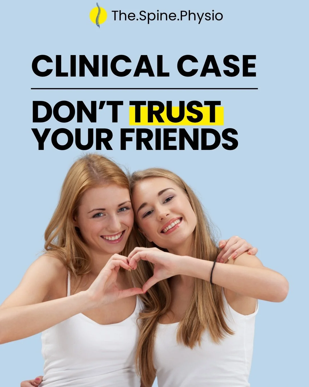 &laquo;&nbsp;Don&rsquo;t treat friends.&nbsp;&raquo;

Not because you don&rsquo;t care.
Because you care too much and it clouds your judgment.

This case taught me that clinical rigor isn&rsquo;t something
you apply when you&rsquo;re unsure.
It&rsquo