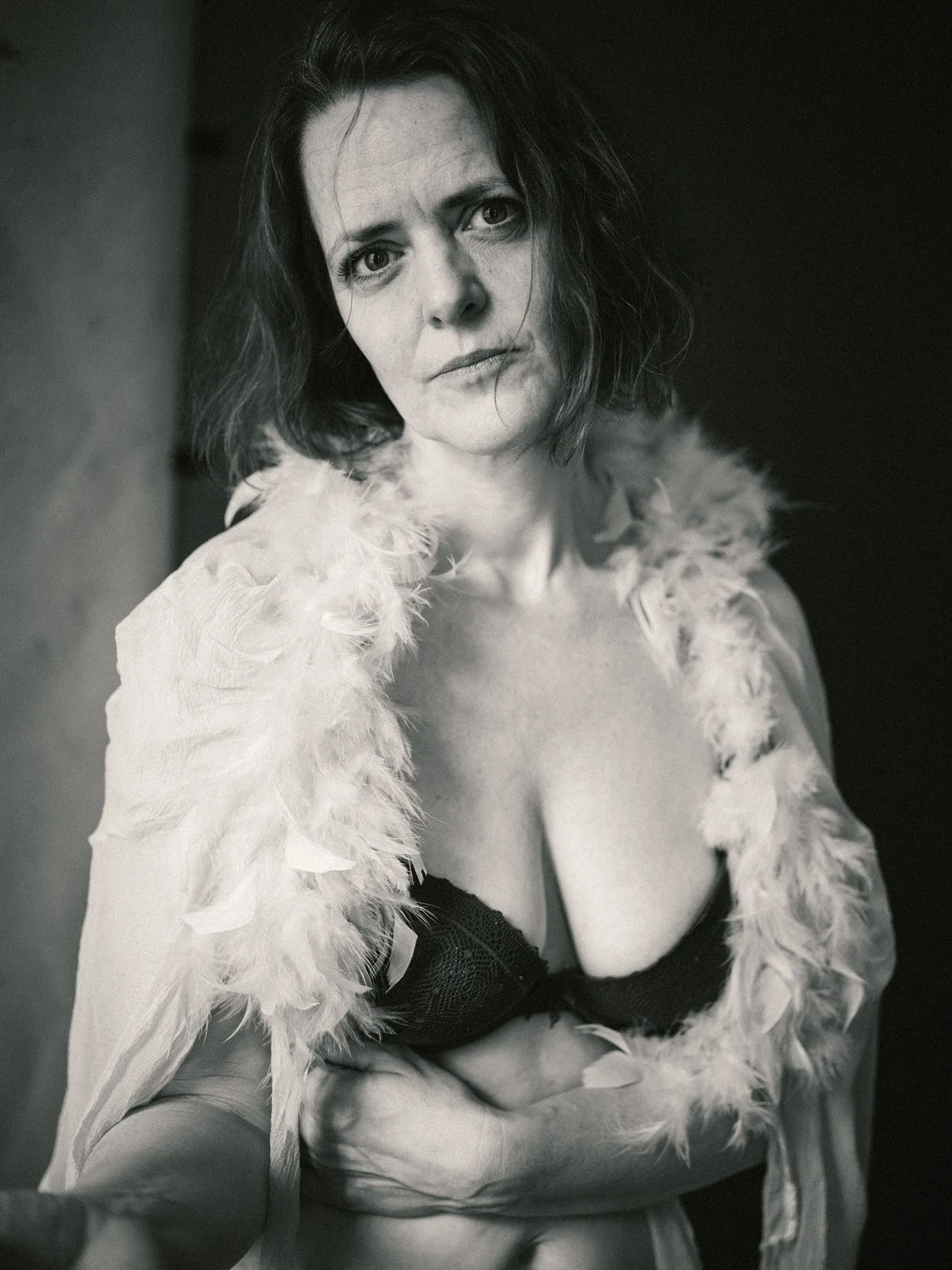 Portrait Veronica, UNFILTERED-Session, Portraitsession, Studiofotografie