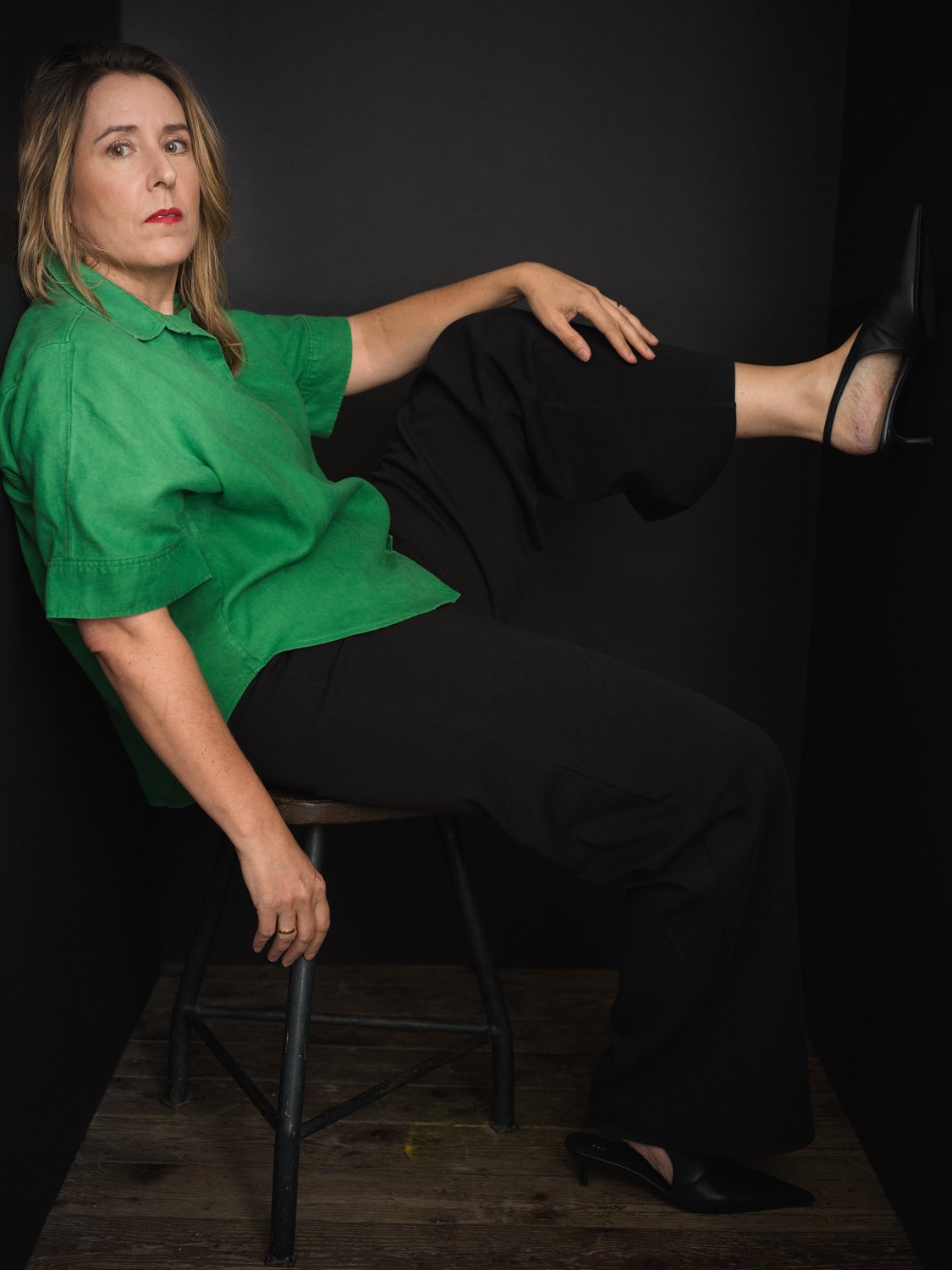 Portrait Gudrun, UNVERSTELLT-Session, Portraitsession, Studiofotografie