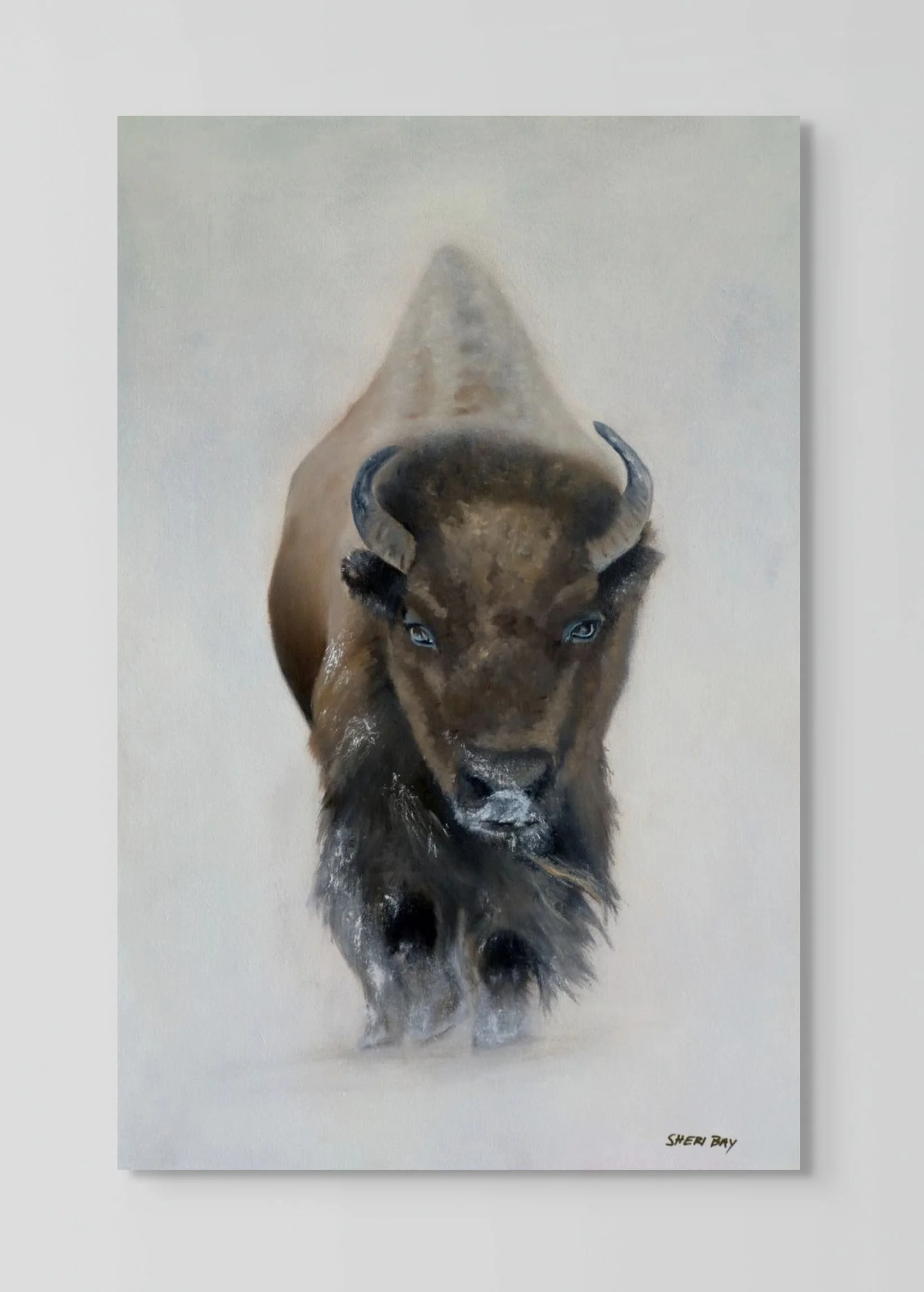 Lone Bison