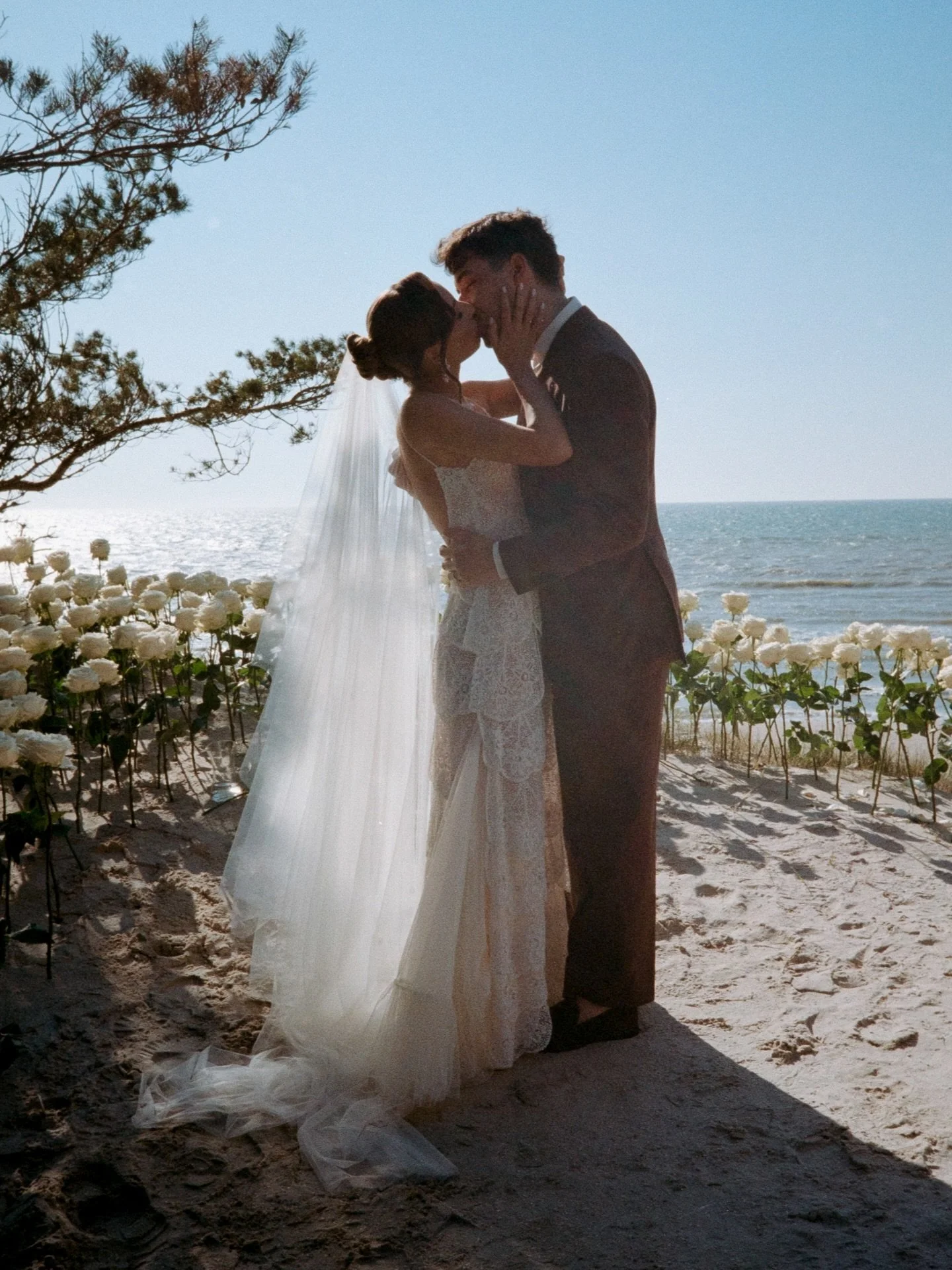 Sunday, folksies.; )
Today&rsquo;s story is the Beach Elopement of Ugnė &amp; Almantas shot on film &amp; also digital.  This one still lives rent-free in our heads.
We really love capturing elopements. This is not a common celebration in Lithuania, 
