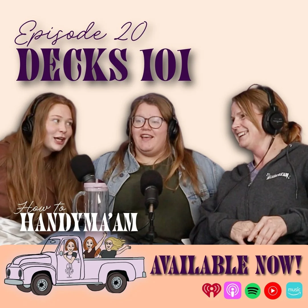 The ultimate summer deck guide is officially LIVE! 🪵🔨 Episode 20 is all about starting from the ground up and building a deck that will actually last.

If you are thinking about tackling a backyard build this year, you have to listen to this first.