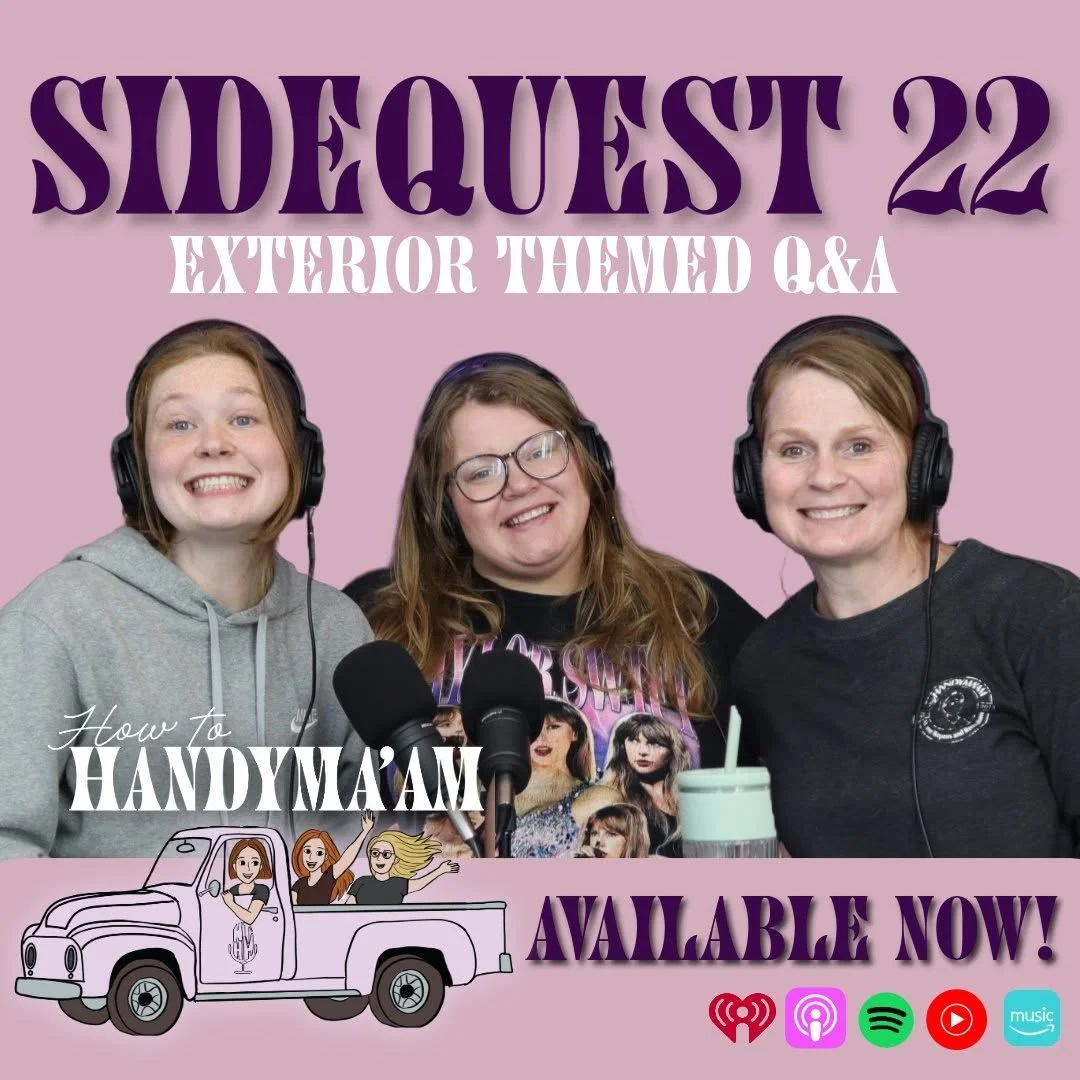 Sidequest 22: Deck Staining Secrets, Patio Permits, &amp; Why We Hate Wood Filler 🪵🛠️