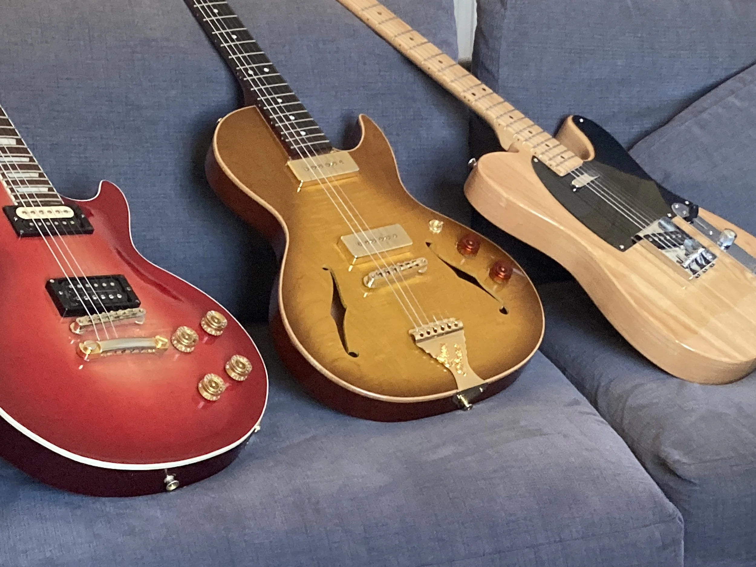 Electric guitars for guitar lessons in Bristol