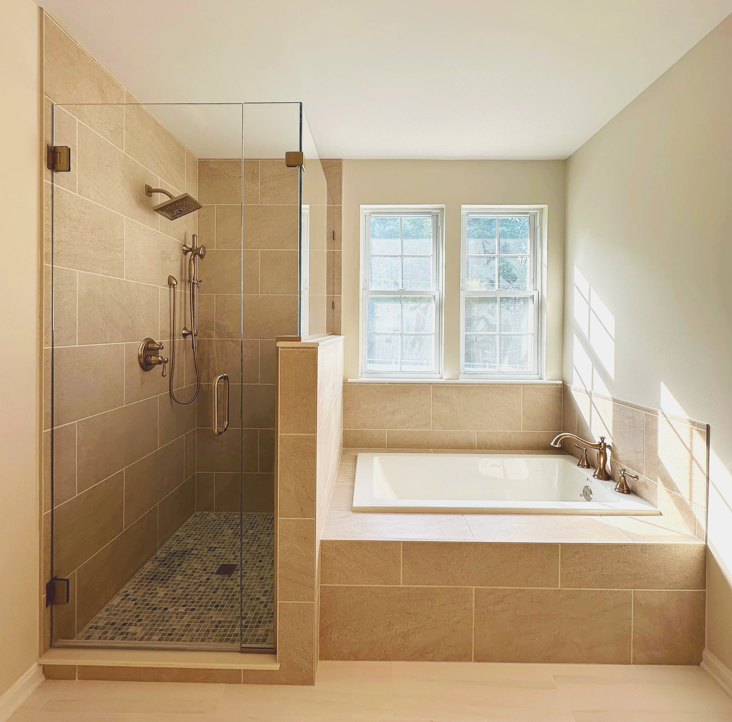 Bathroom remodeling project