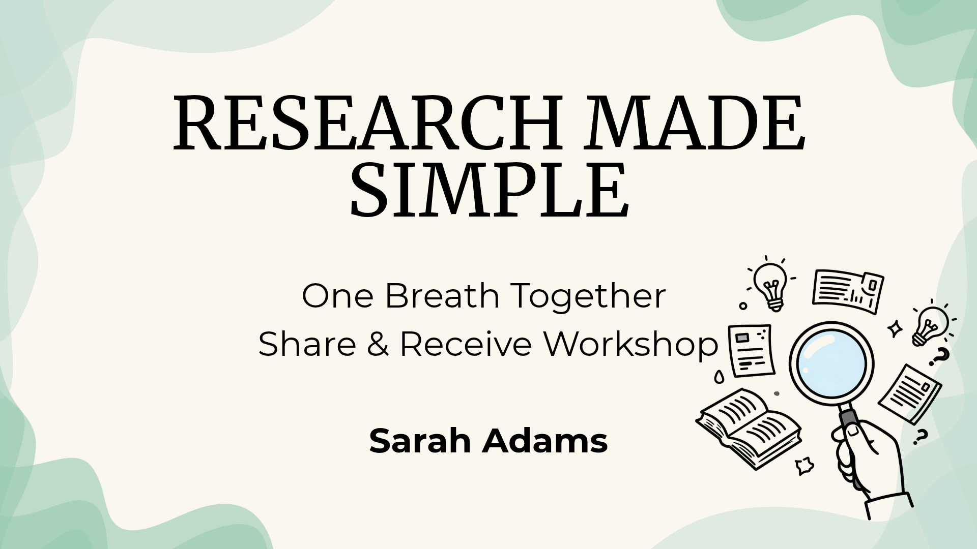Following the Thread: Research Made Simple