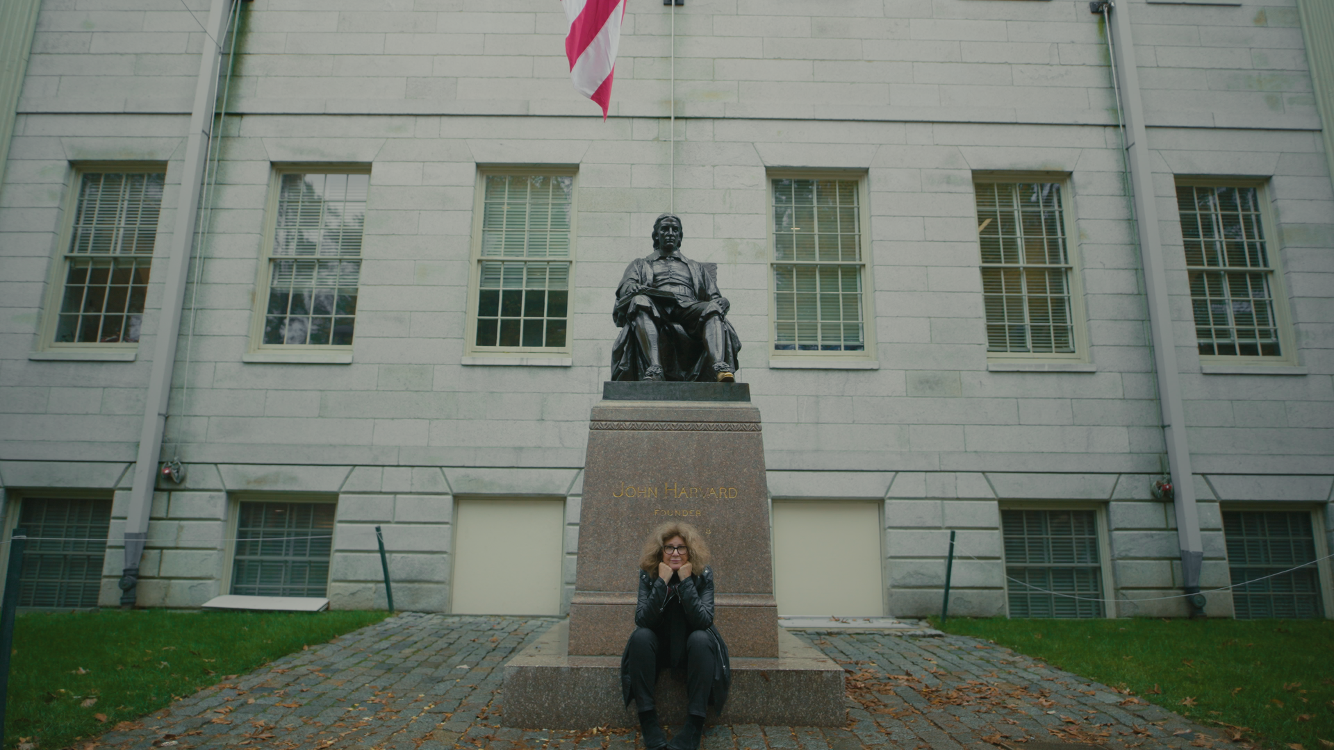 Director Ric Esther Bienstock In Harvard Yard