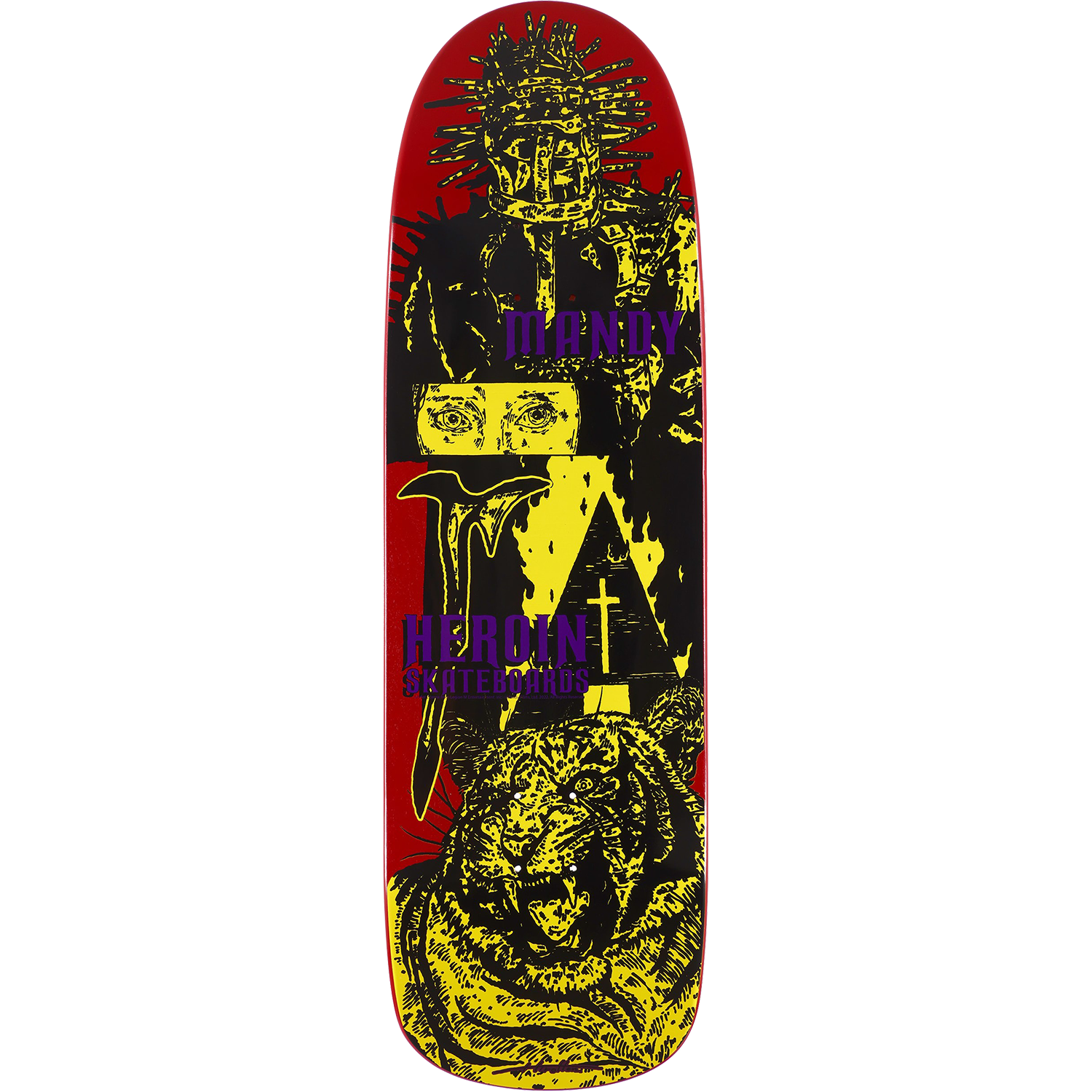 Heroin Mandy Hirotton Deck 9.4 x 32