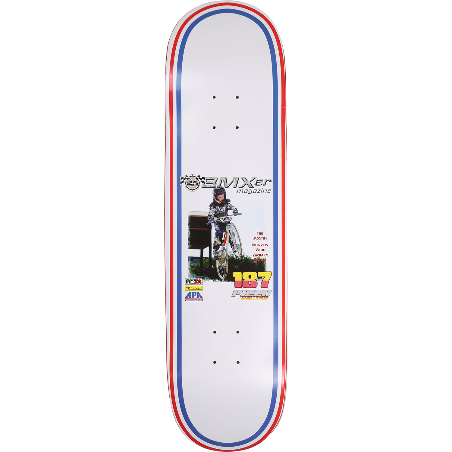 Pizza Zach "ducky" Kovacs BMXER Deck 8.25 x 32