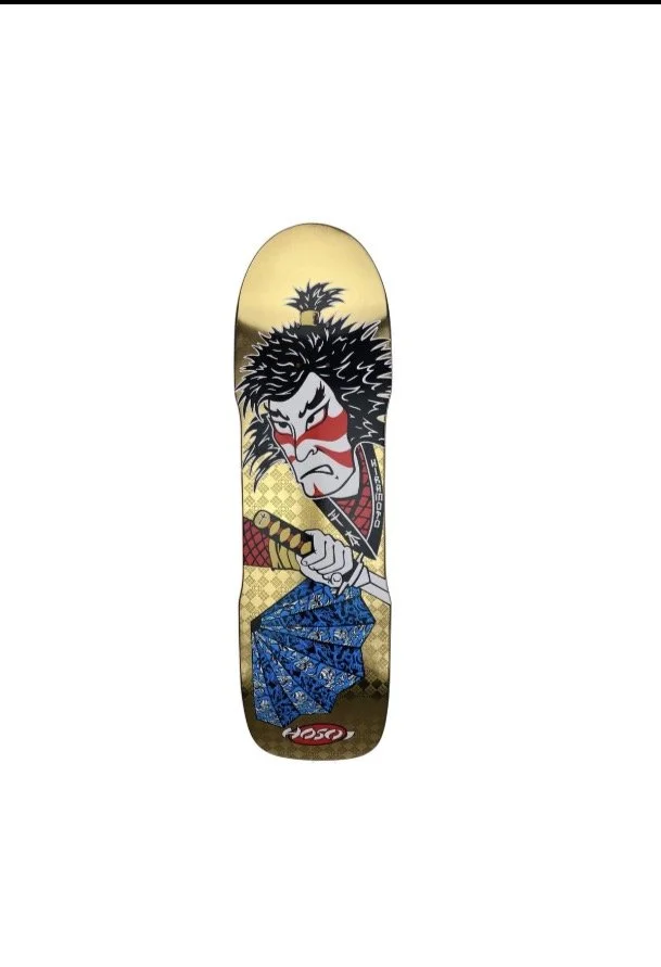 Hosoi Lonny Hiramoto gold Samurai Deck 9"