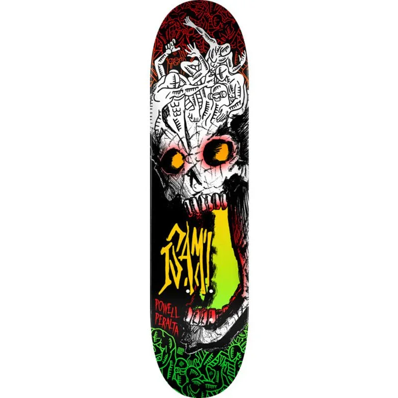 Powell Peralta Isamu Yamamoto Skull Shape Deck 8.0