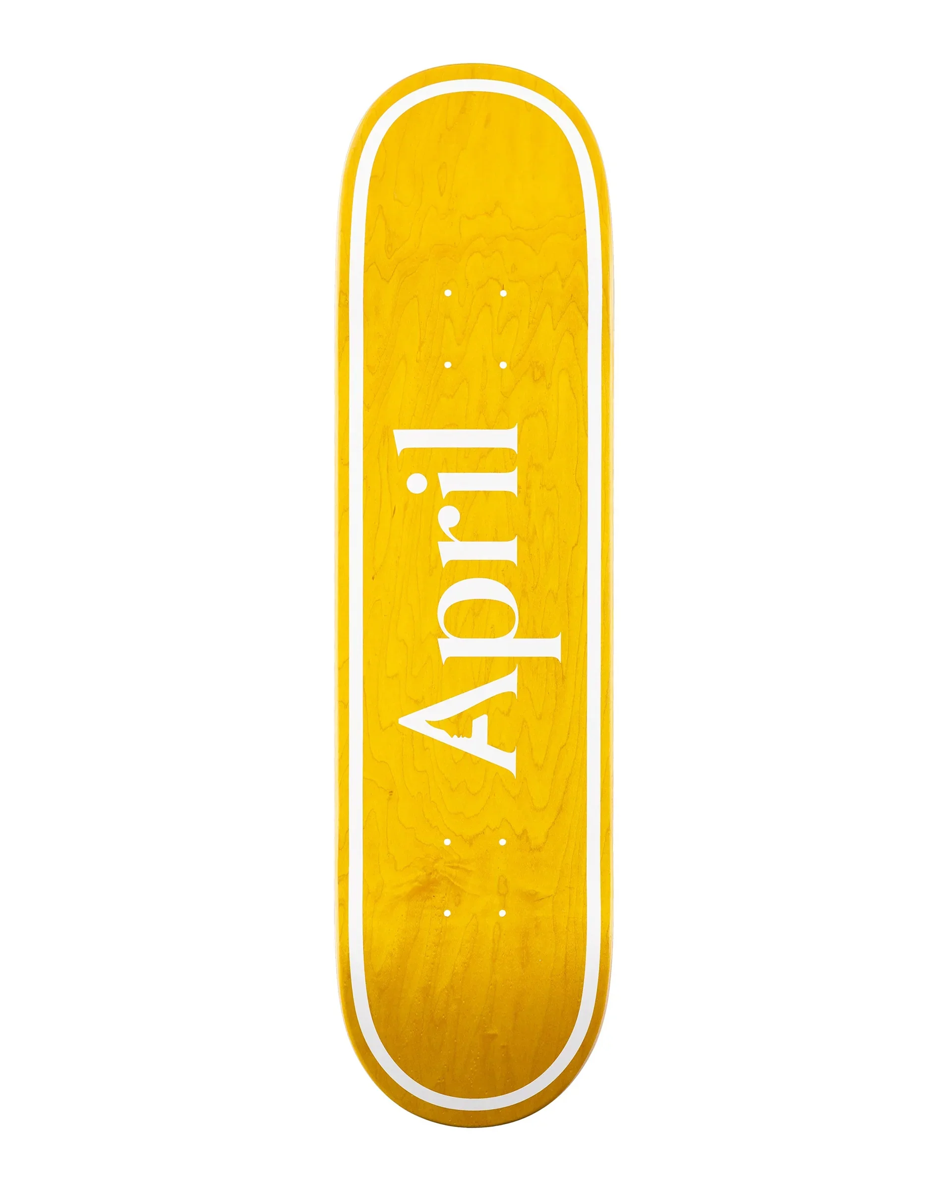 April OG Logo Yellow Deck 8.0
