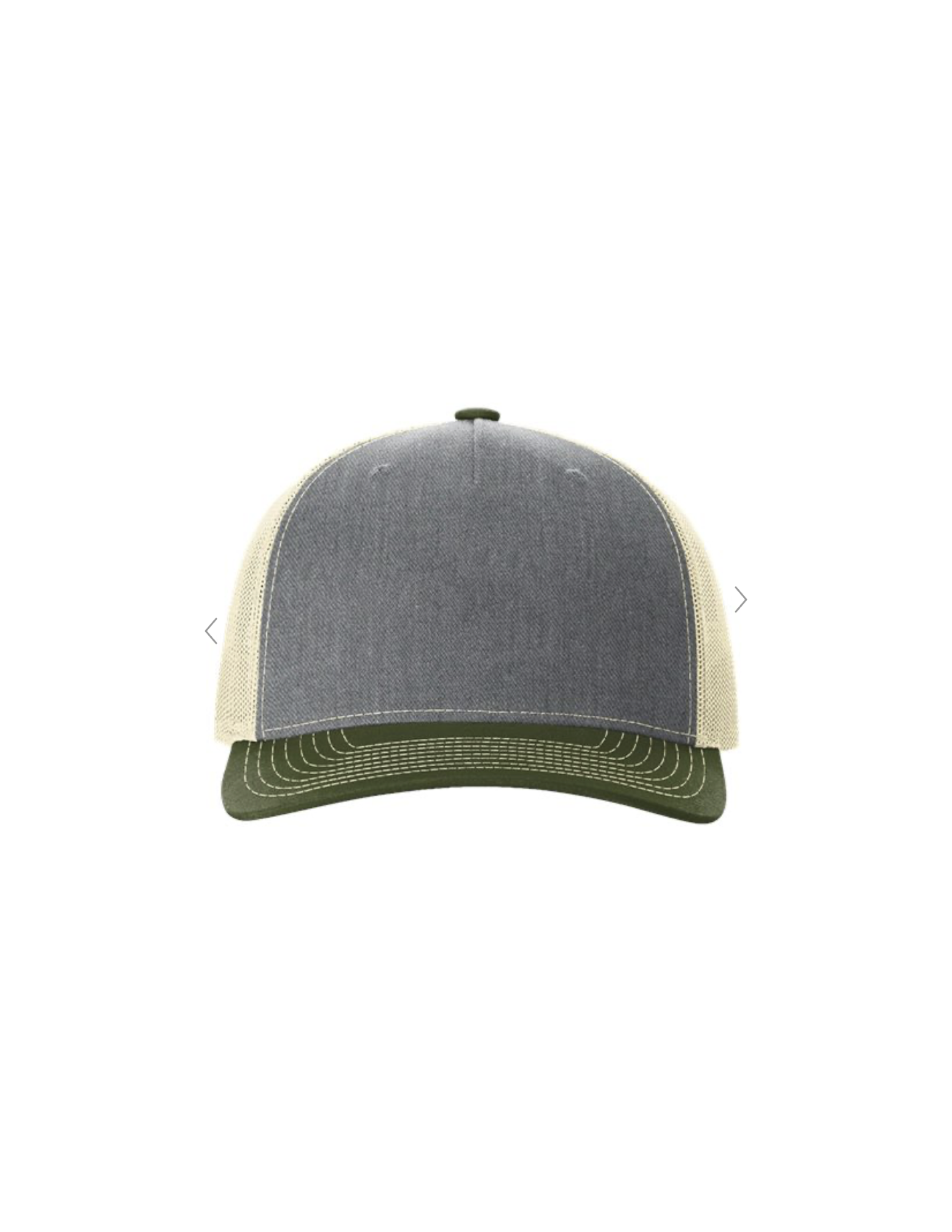 Logo Leather Patch Trucker Cap
