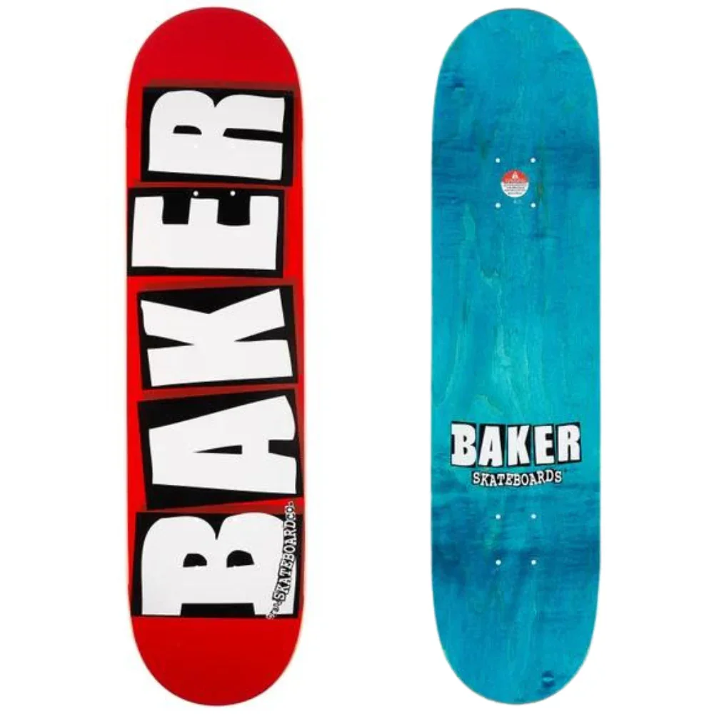 Baker Red Logo Deck 7.875