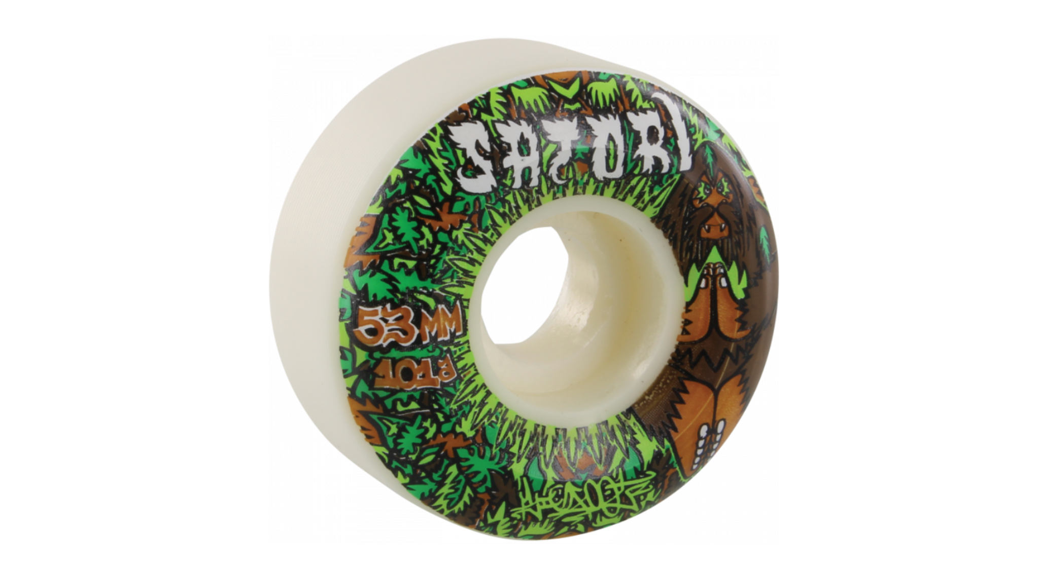 53mm Bigfoot One Limited Edition Satori Skate Wheel (101a Conical)