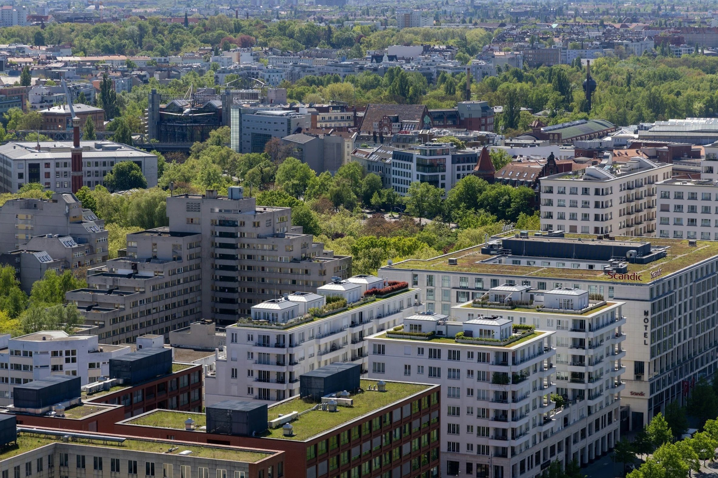 Eine moderne Wohnanlage für Kommunen