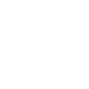 Celebration with a party horn and confetti in a simple black and white illustration.